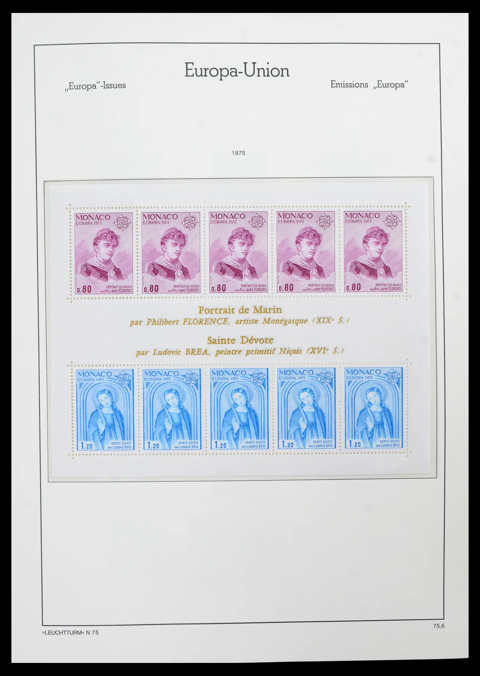41749 0080 - Postzegelverzameling 41749 Europa Cept compleet 1956-2012.