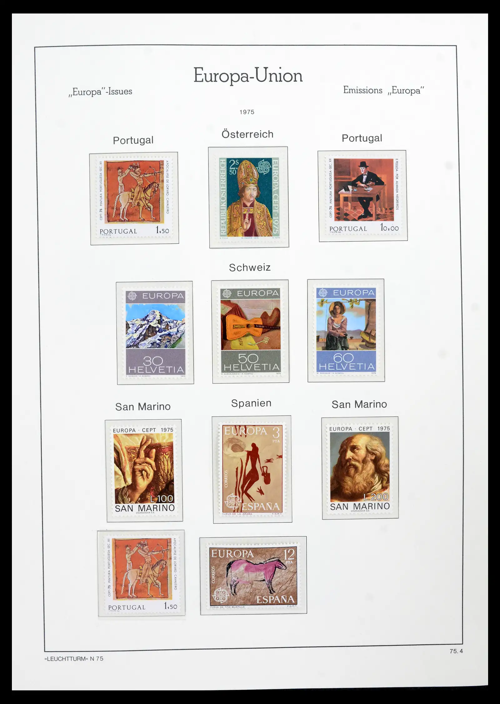 41749 0081 - Postzegelverzameling 41749 Europa Cept compleet 1956-2012.