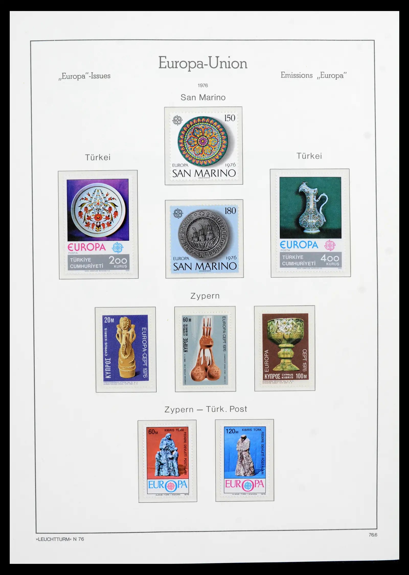 41749 0088 - Postzegelverzameling 41749 Europa Cept compleet 1956-2012.