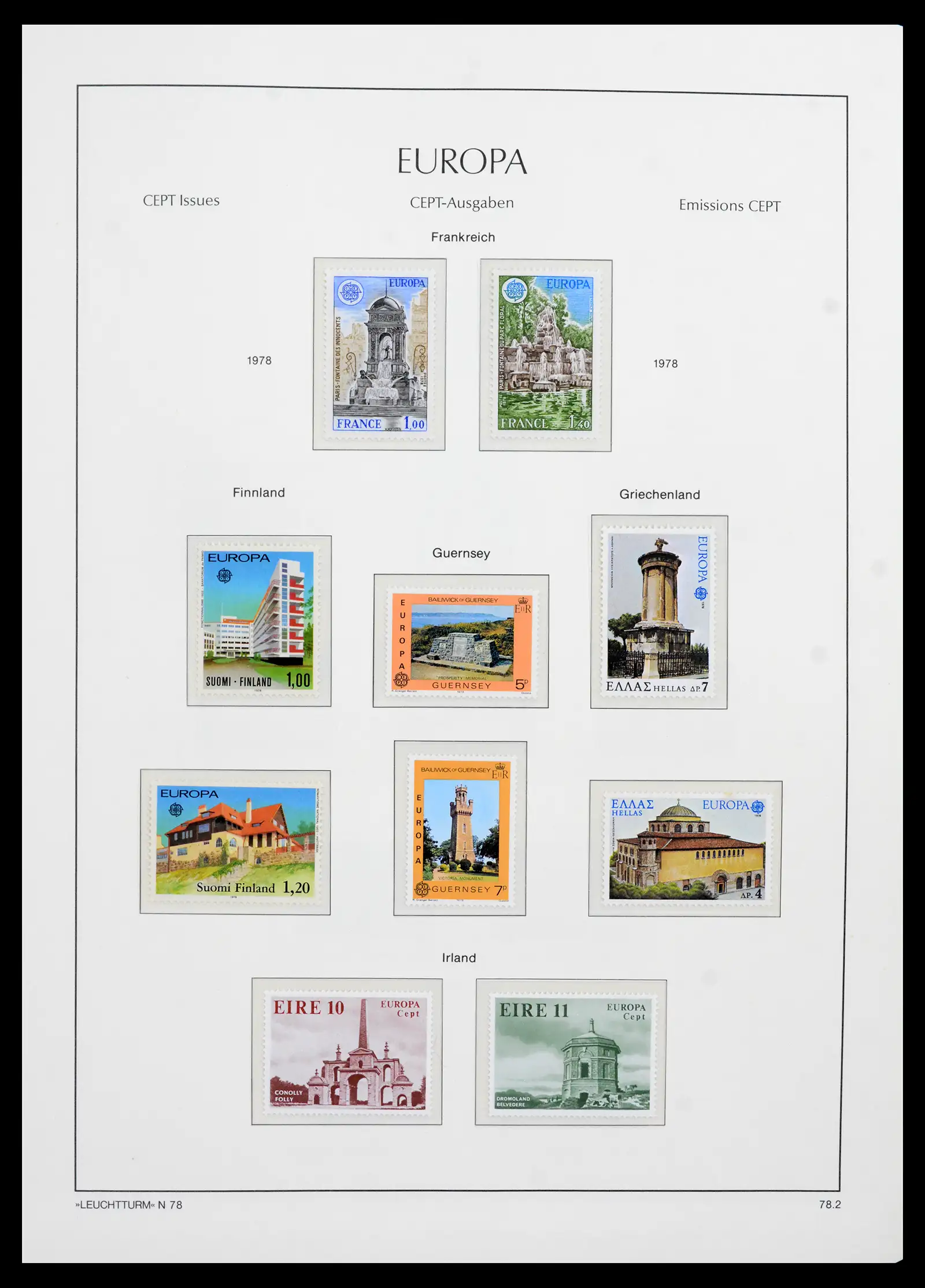 41749 0098 - Postzegelverzameling 41749 Europa Cept compleet 1956-2012.
