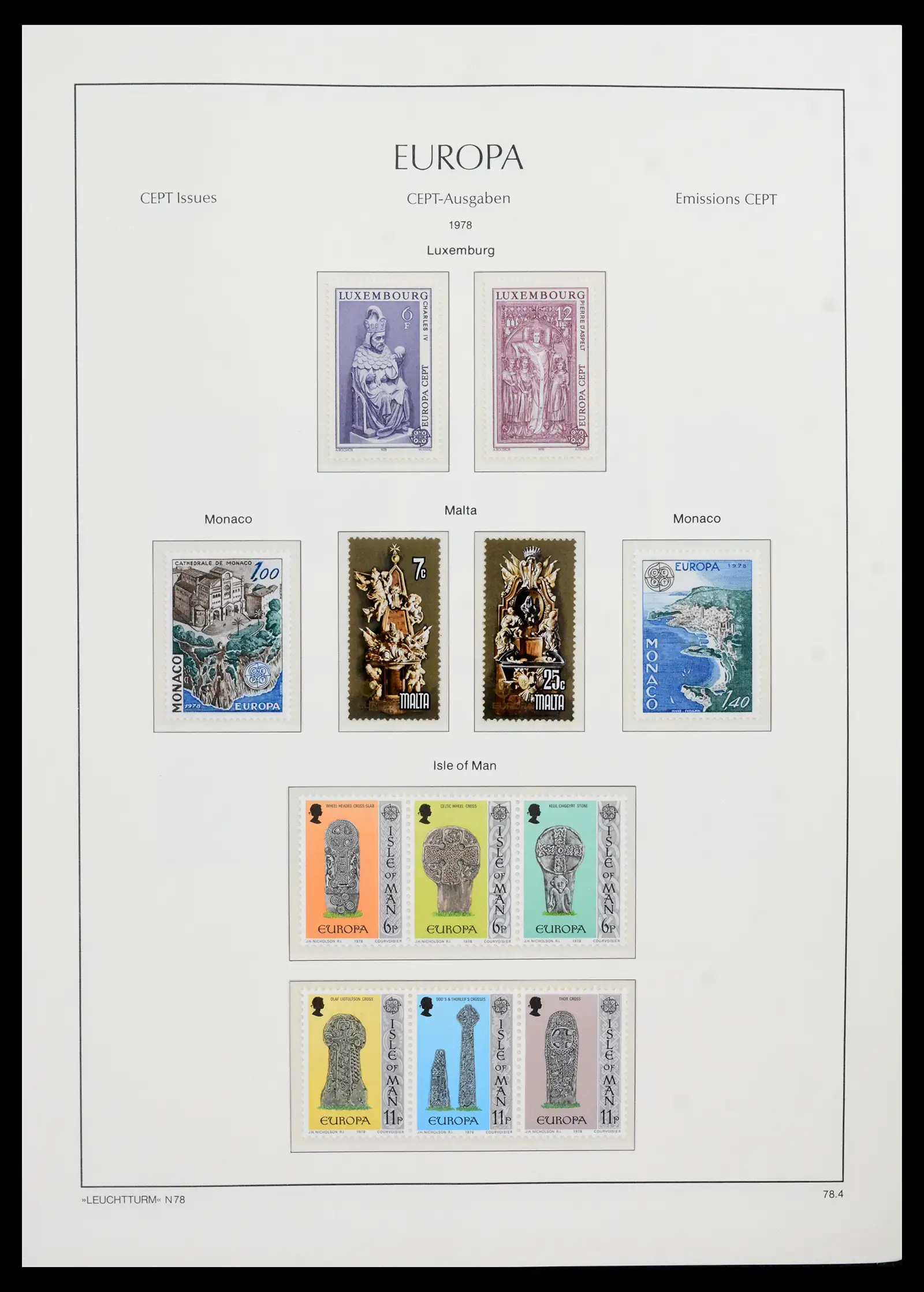 41749 0100 - Postzegelverzameling 41749 Europa Cept compleet 1956-2012.