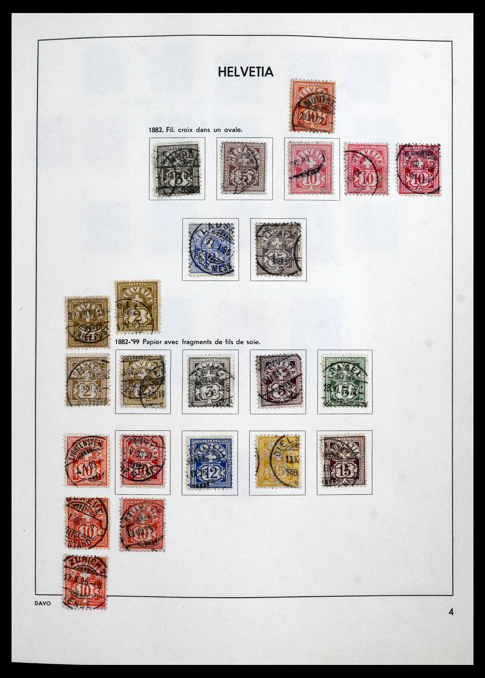 41750 0004 - Stamp collection 41750 Switzerland complete 1862-2006.
