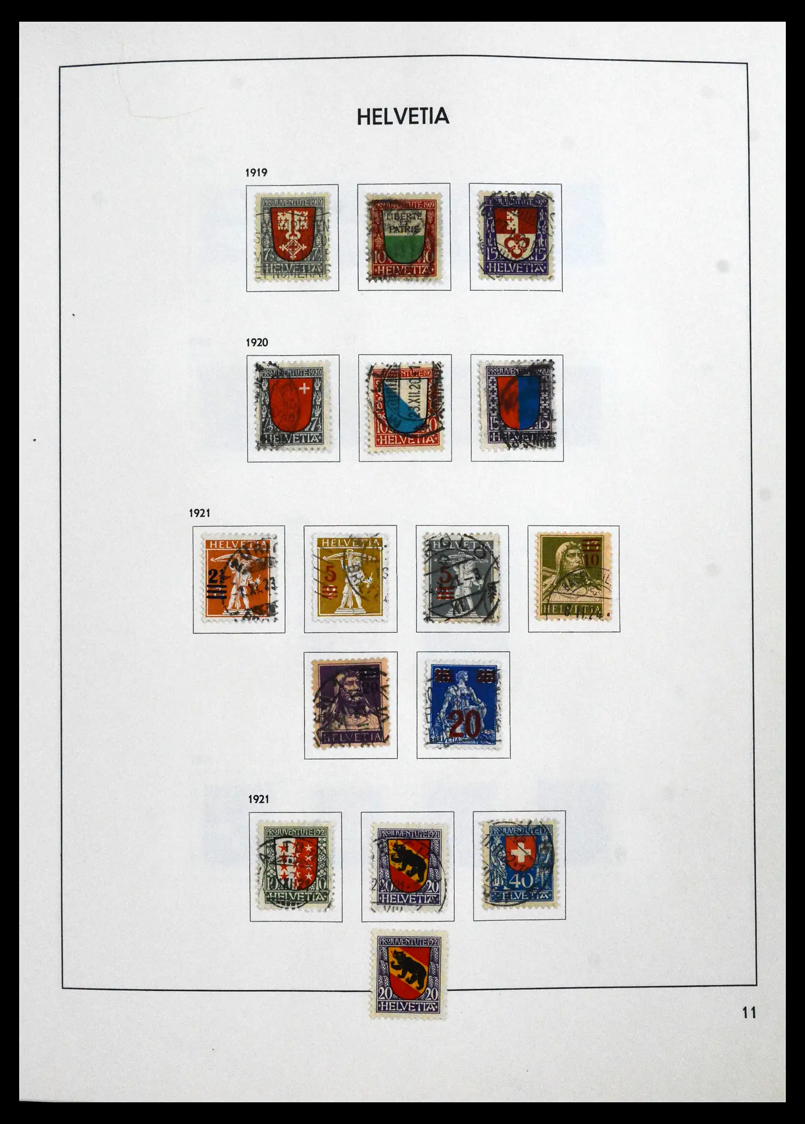 41750 0011 - Stamp collection 41750 Switzerland complete 1862-2006.