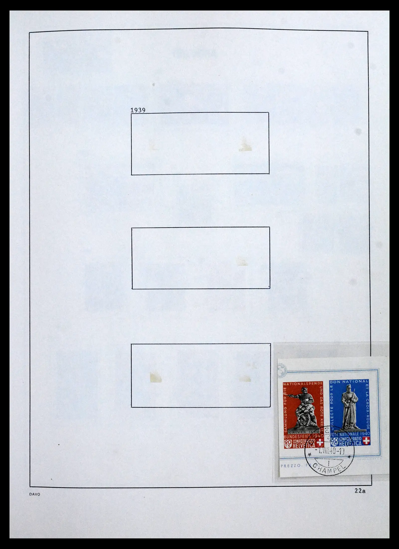 41750 0024 - Stamp collection 41750 Switzerland complete 1862-2006.