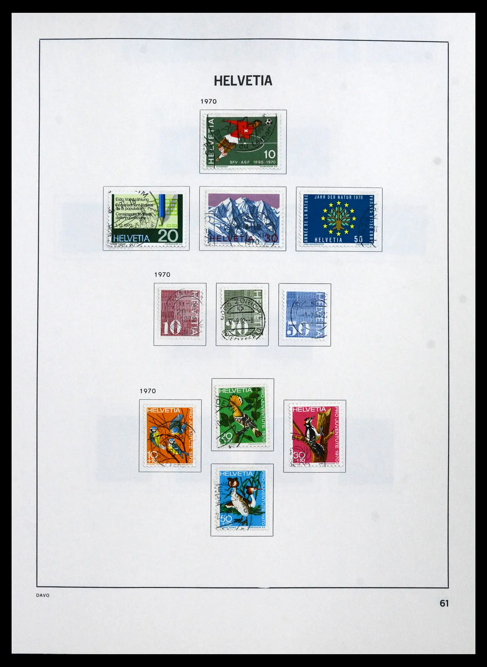41750 0065 - Stamp collection 41750 Switzerland complete 1862-2006.
