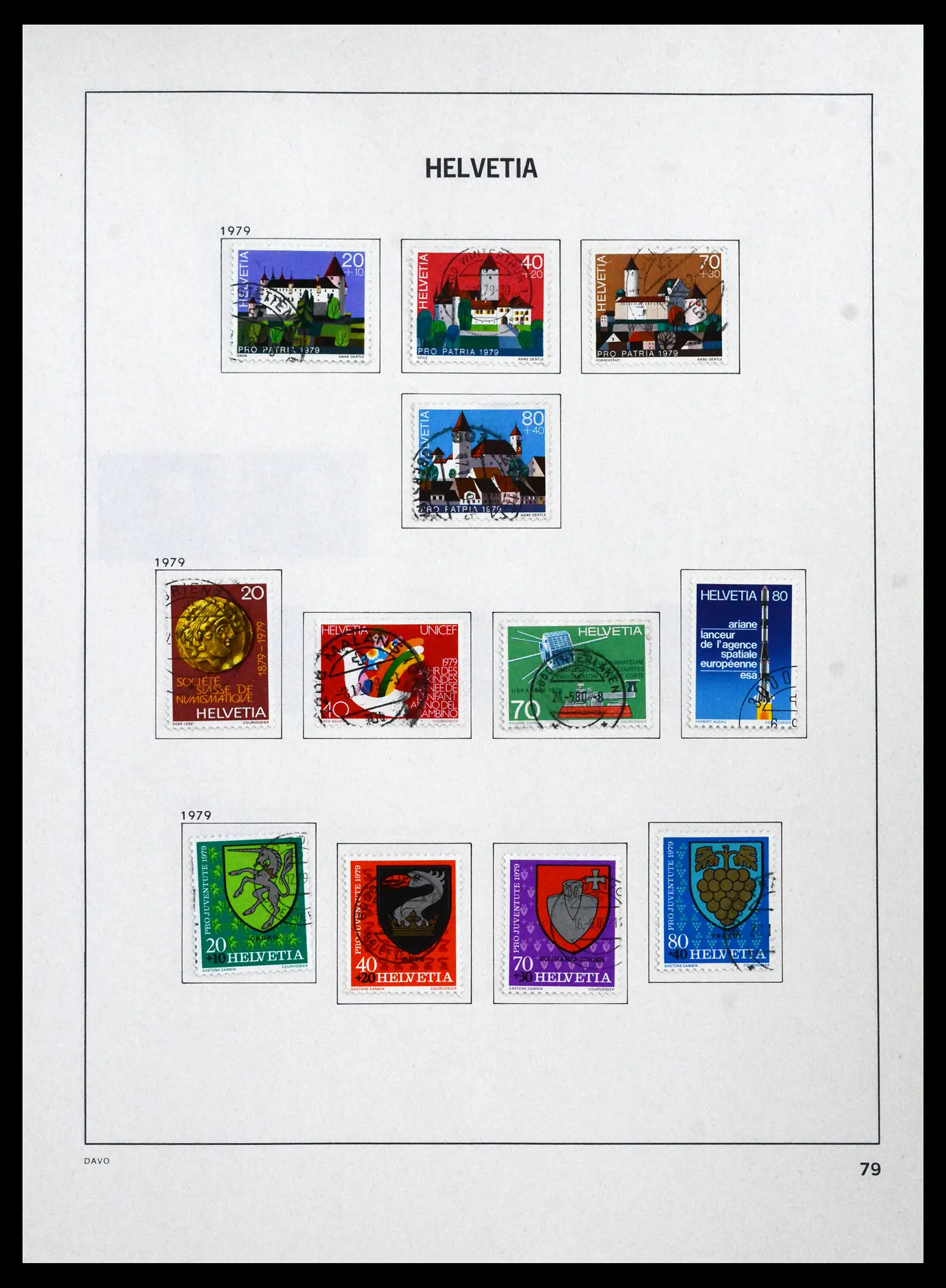 41750 0083 - Stamp collection 41750 Switzerland complete 1862-2006.