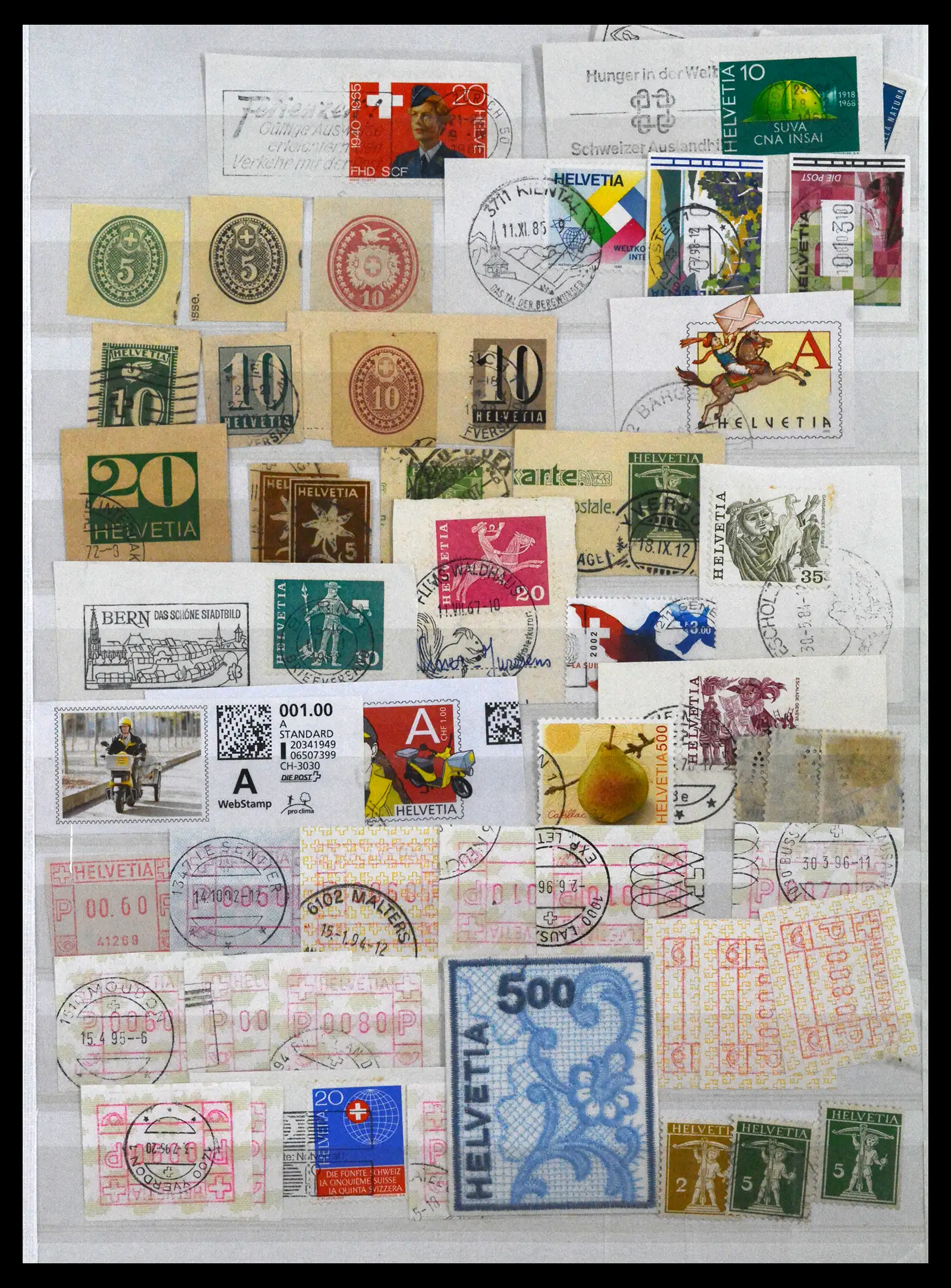 41750 0088 - Stamp collection 41750 Switzerland complete 1862-2006.