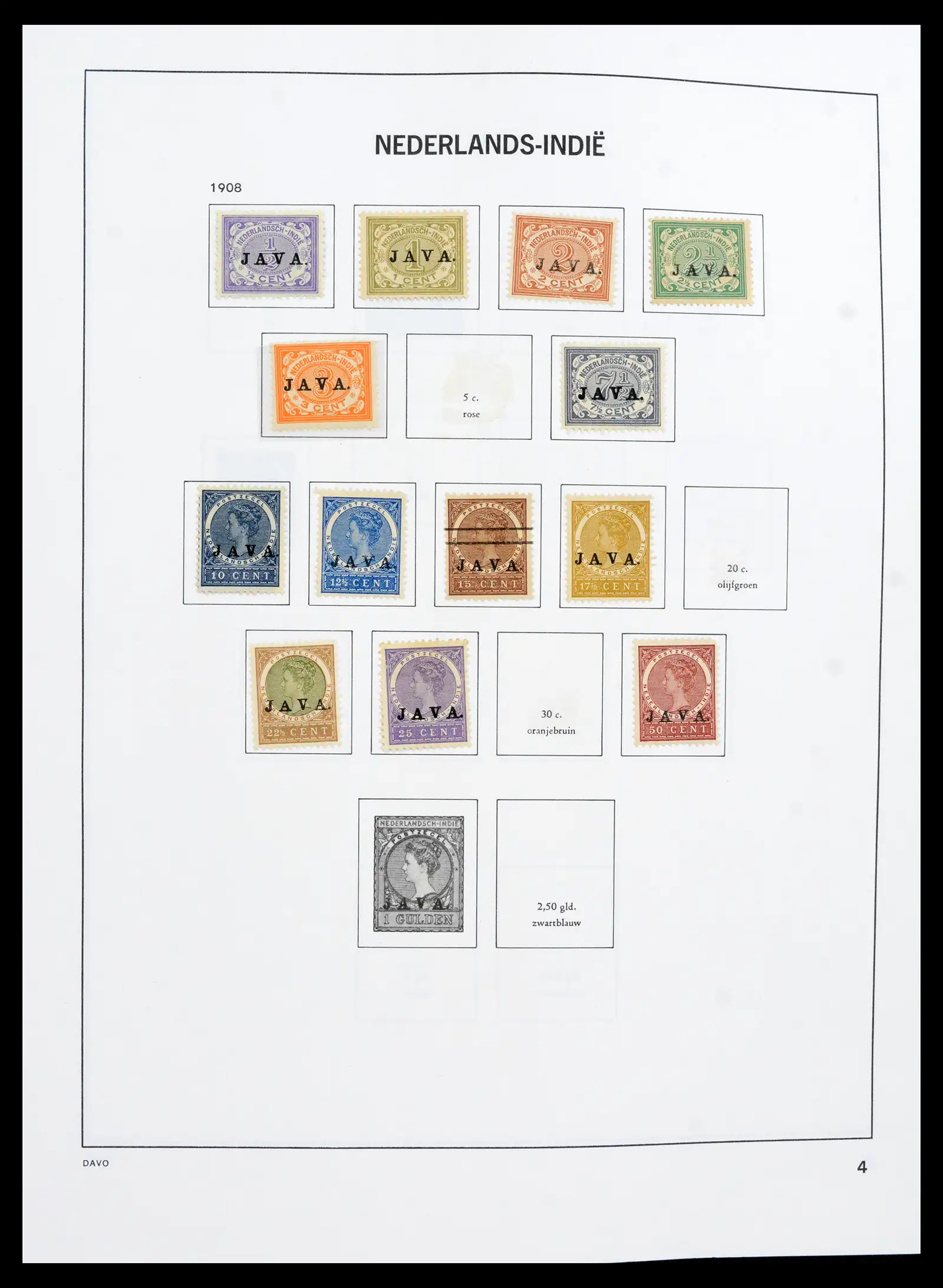 41751 0004 - Postzegelverzameling 41751 Overzee 1870-1975.
