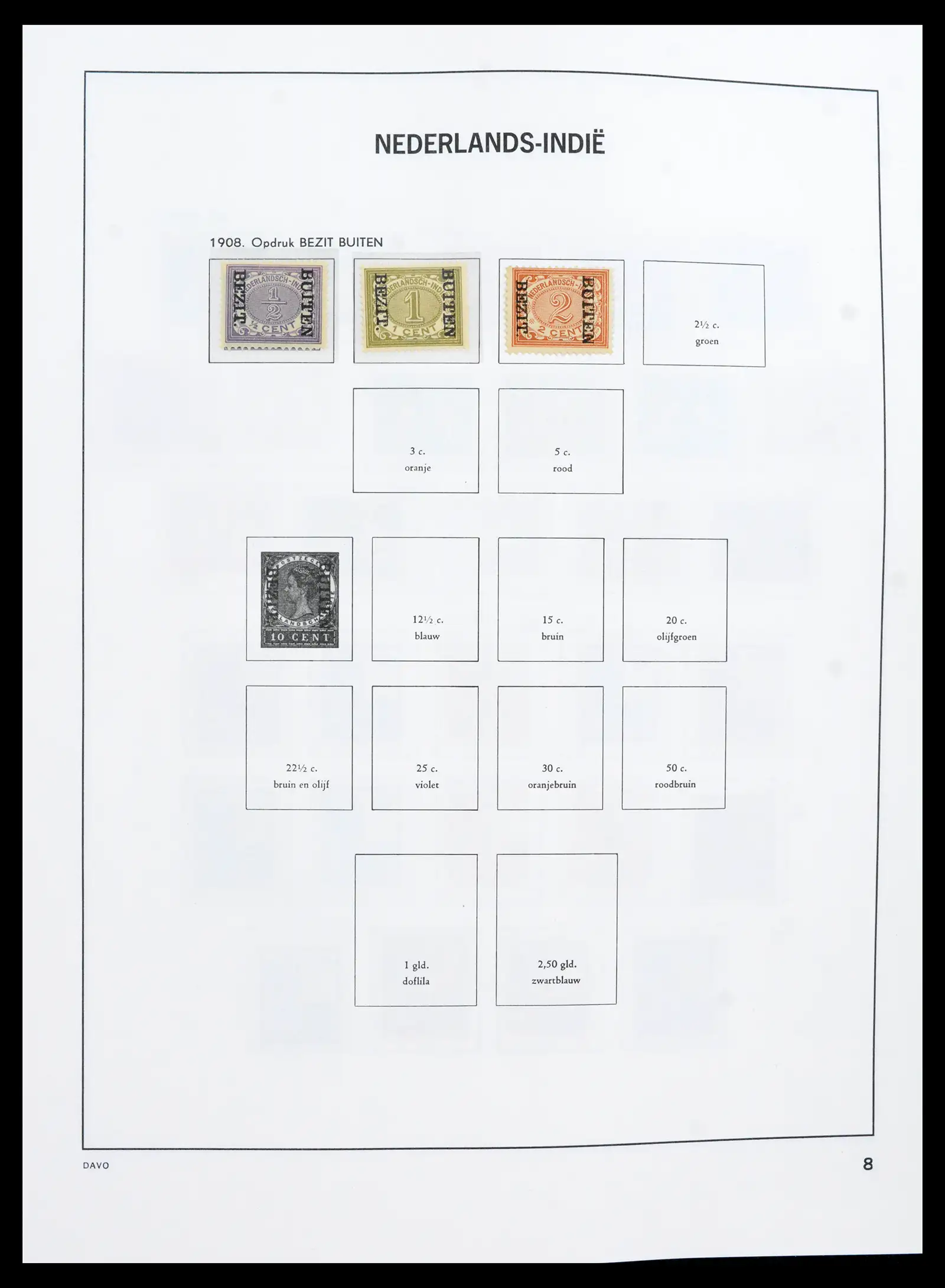41751 0007 - Postzegelverzameling 41751 Overzee 1870-1975.