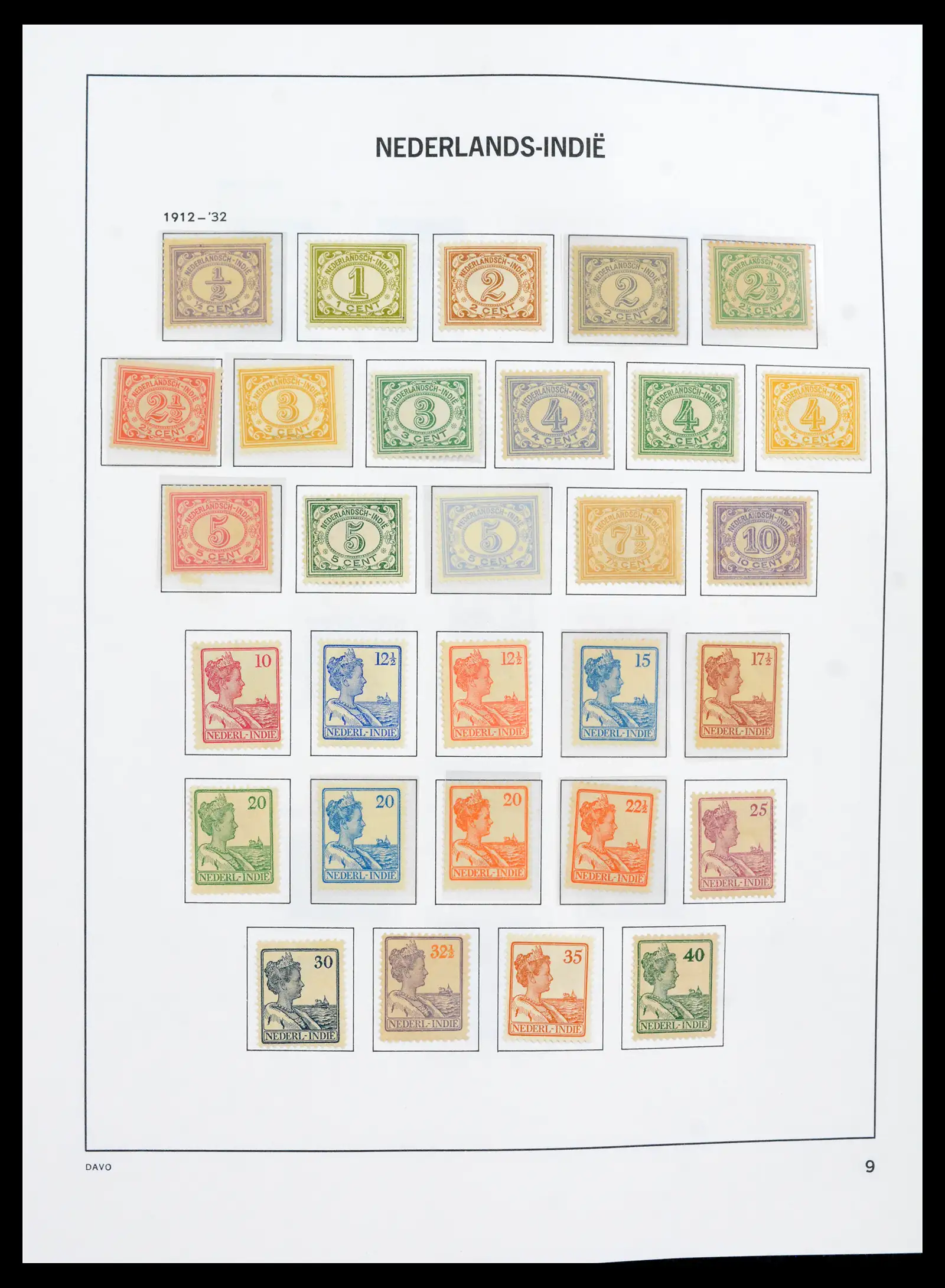 41751 0008 - Postzegelverzameling 41751 Overzee 1870-1975.