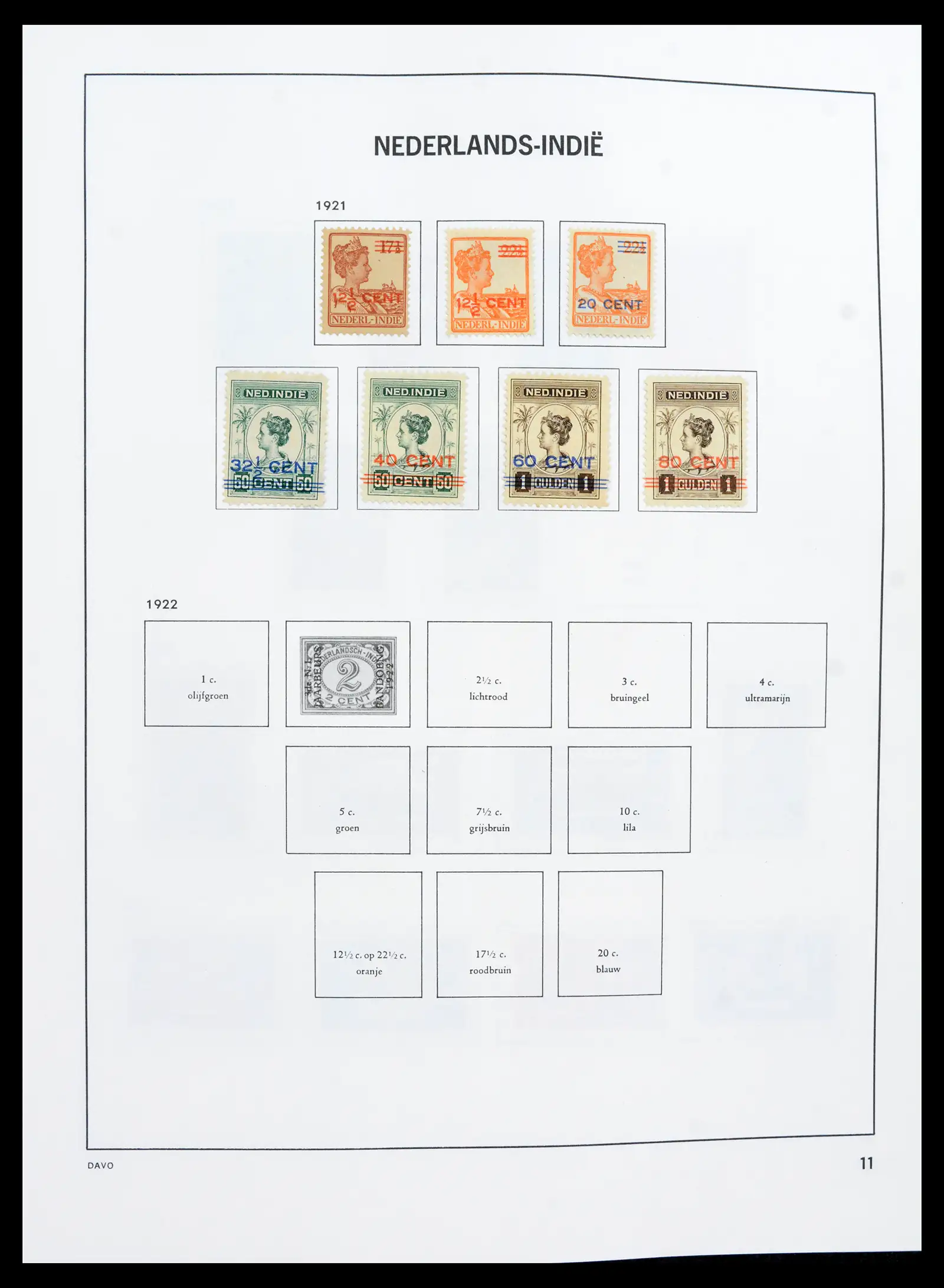 41751 0010 - Postzegelverzameling 41751 Overzee 1870-1975.