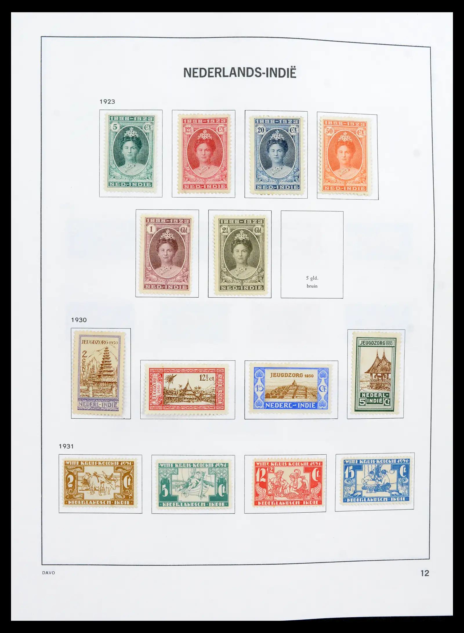 41751 0011 - Postzegelverzameling 41751 Overzee 1870-1975.