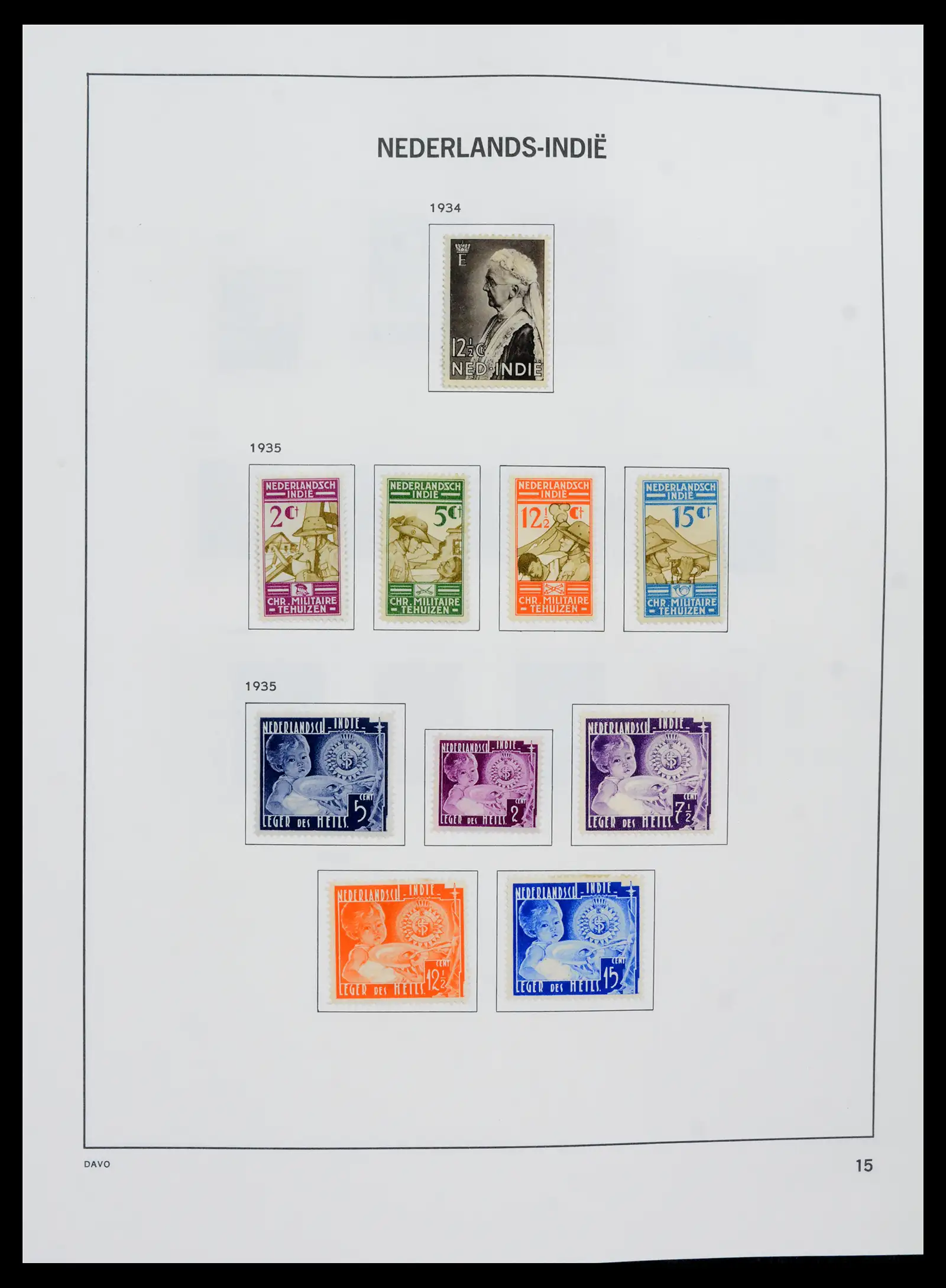 41751 0014 - Postzegelverzameling 41751 Overzee 1870-1975.