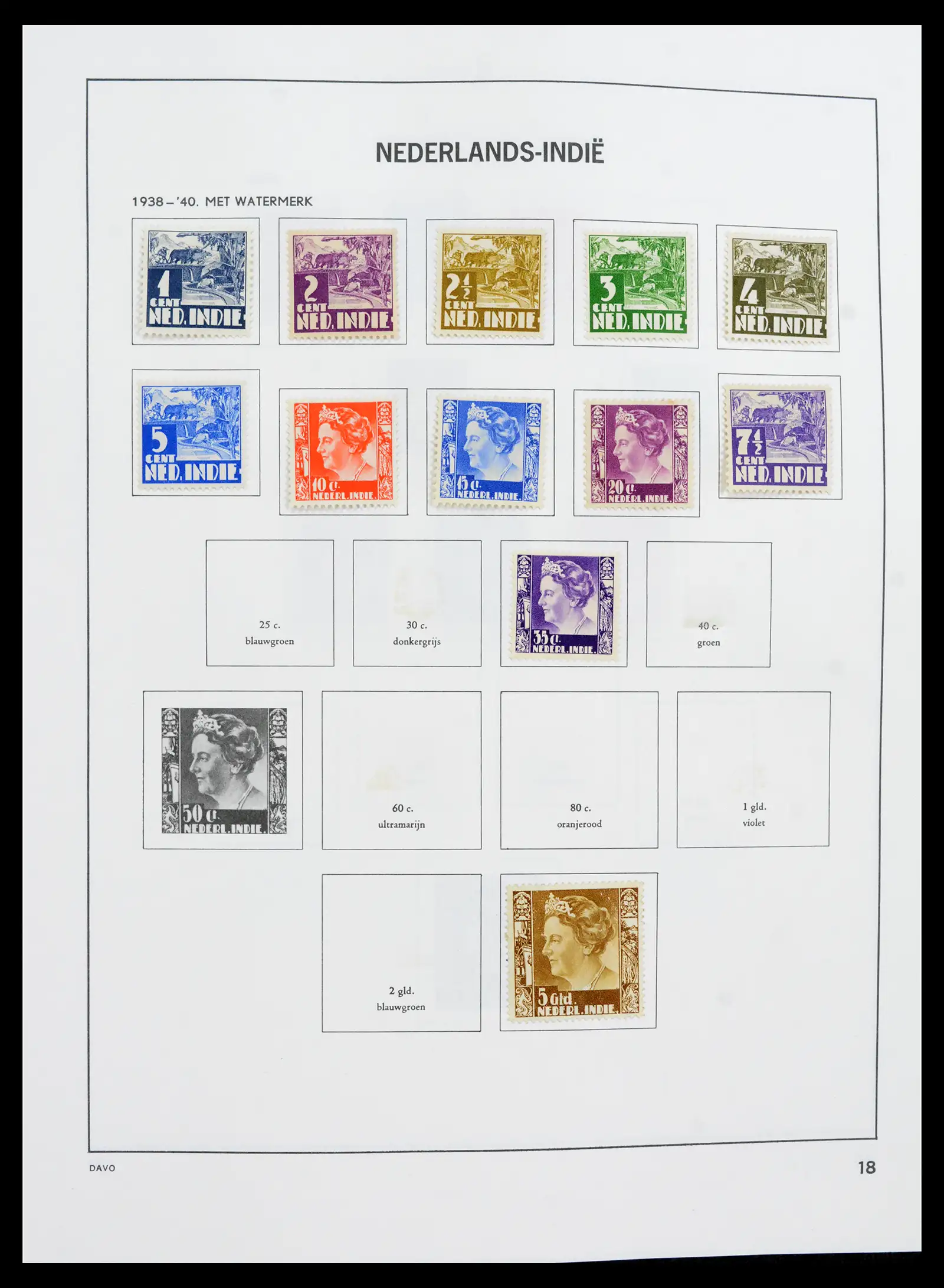 41751 0017 - Postzegelverzameling 41751 Overzee 1870-1975.
