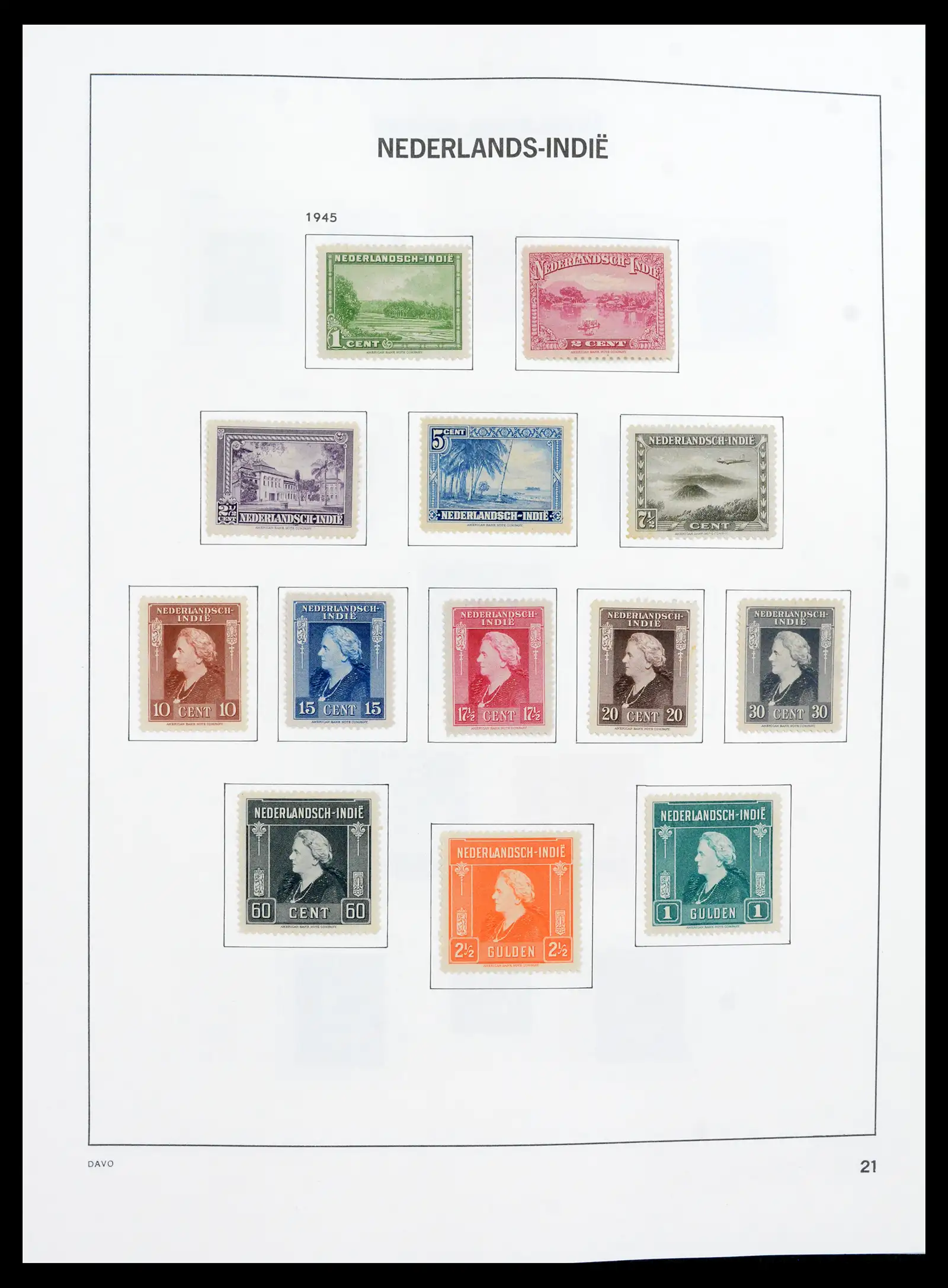 41751 0020 - Postzegelverzameling 41751 Overzee 1870-1975.
