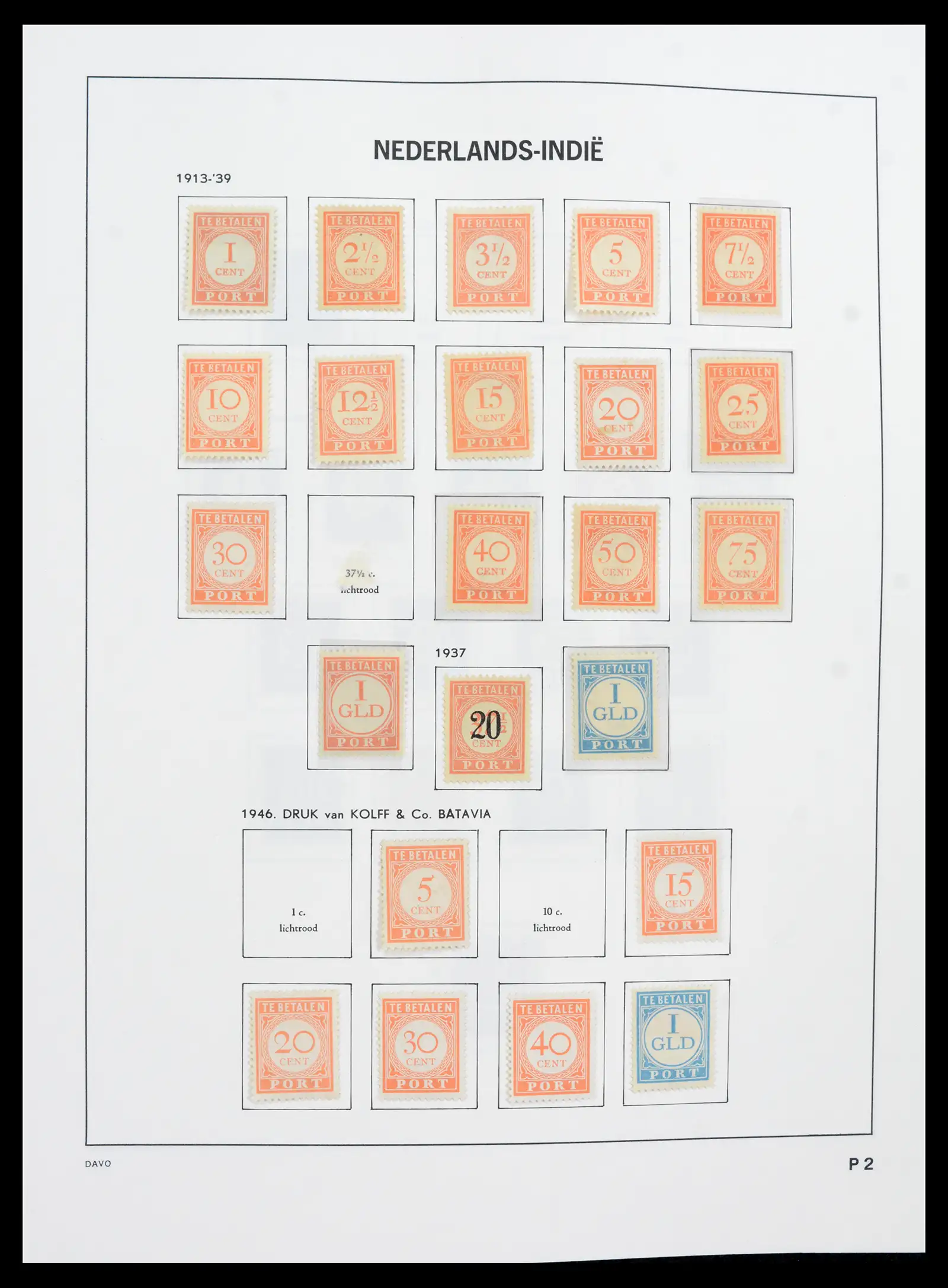 41751 0026 - Postzegelverzameling 41751 Overzee 1870-1975.