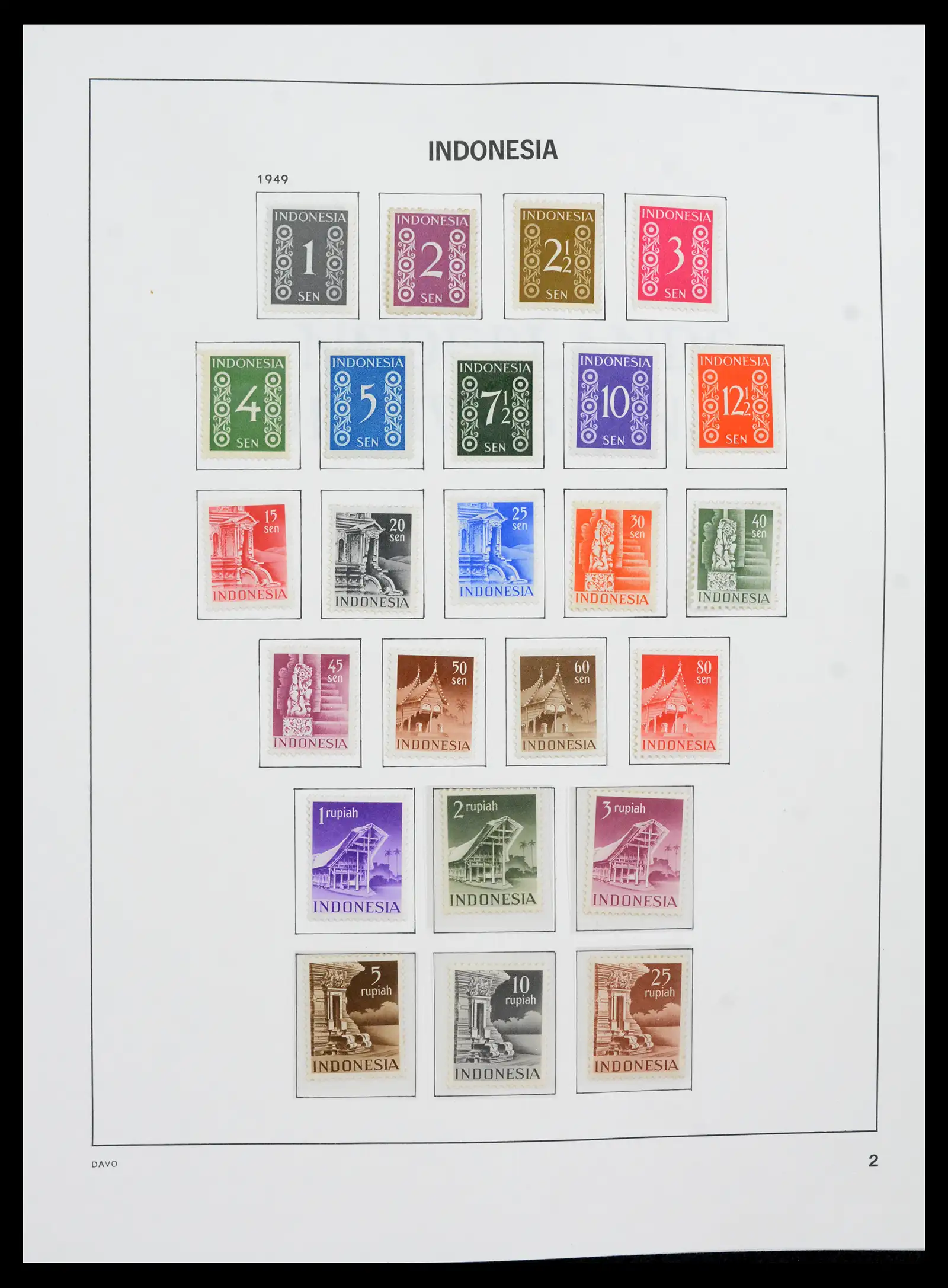 41751 0030 - Postzegelverzameling 41751 Overzee 1870-1975.