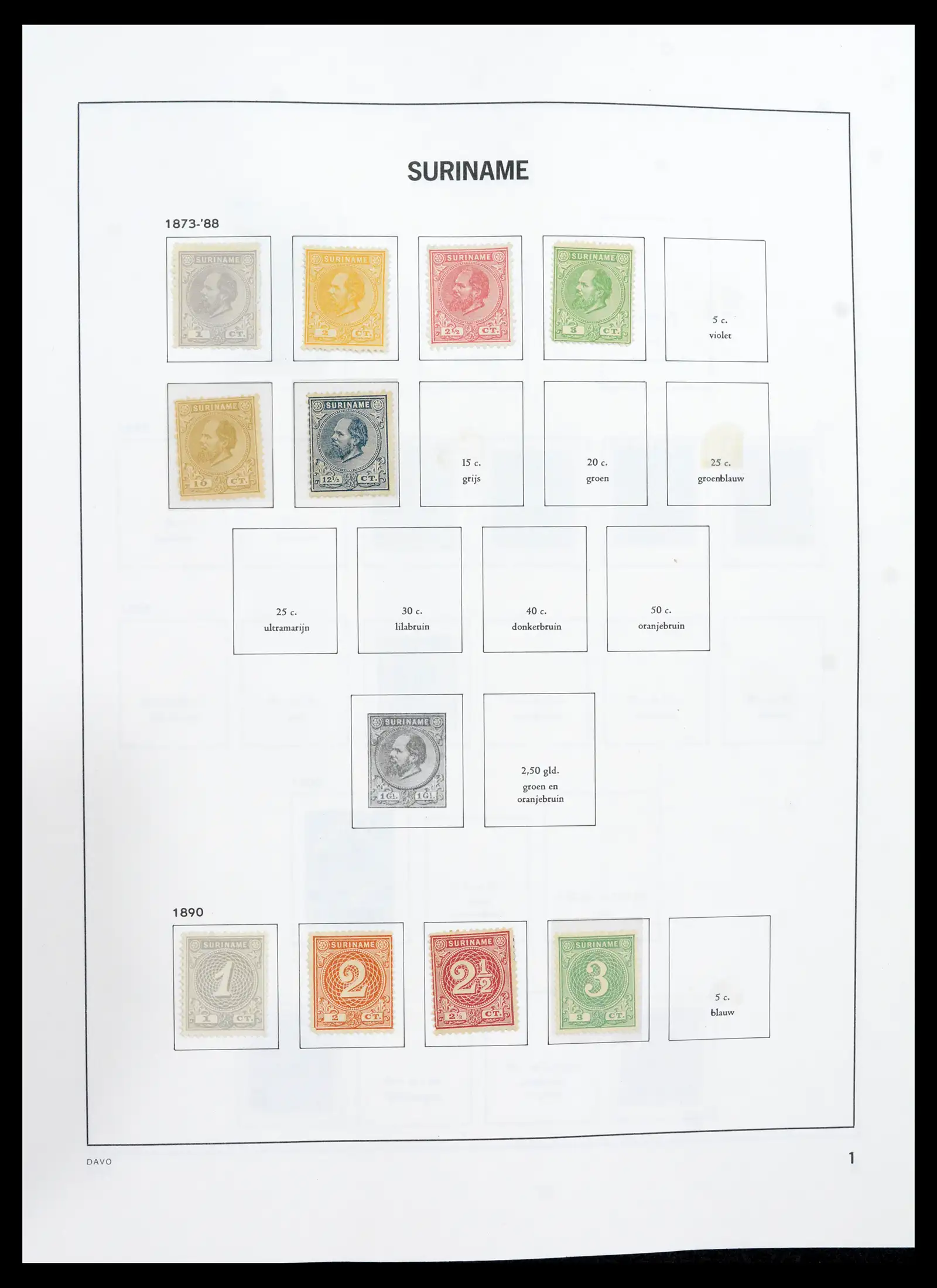 41751 0039 - Postzegelverzameling 41751 Overzee 1870-1975.