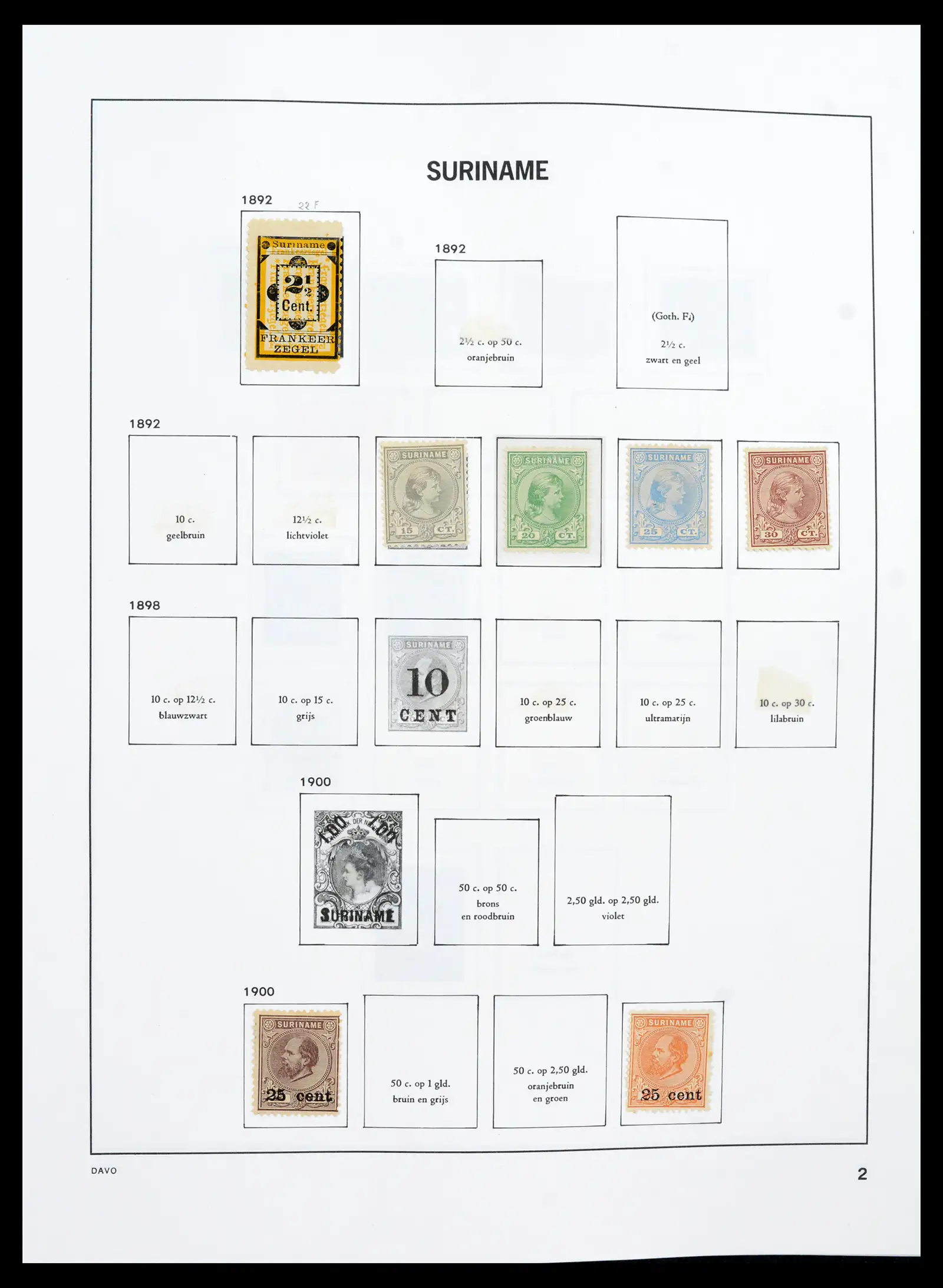 41751 0040 - Postzegelverzameling 41751 Overzee 1870-1975.