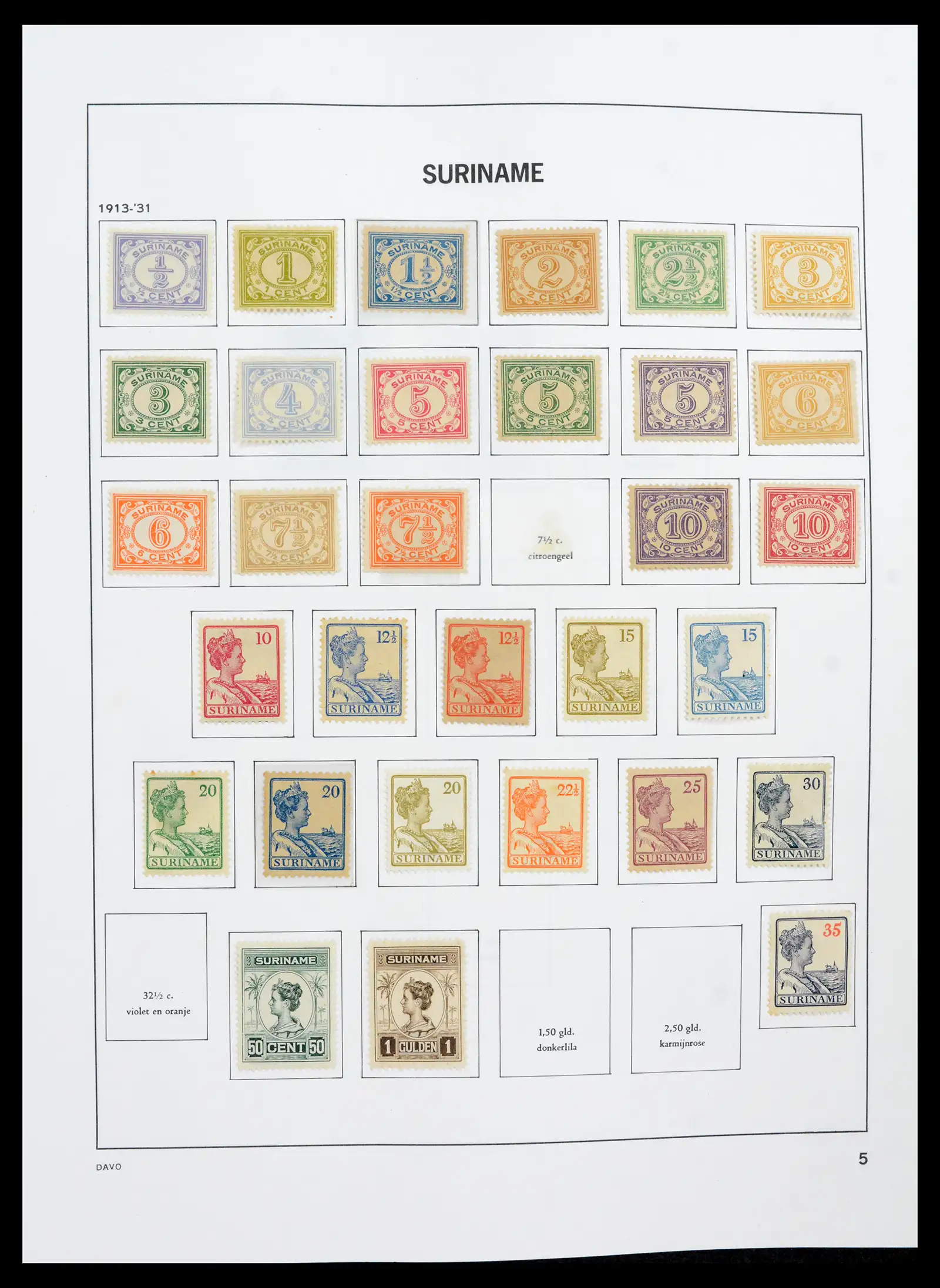 41751 0043 - Postzegelverzameling 41751 Overzee 1870-1975.