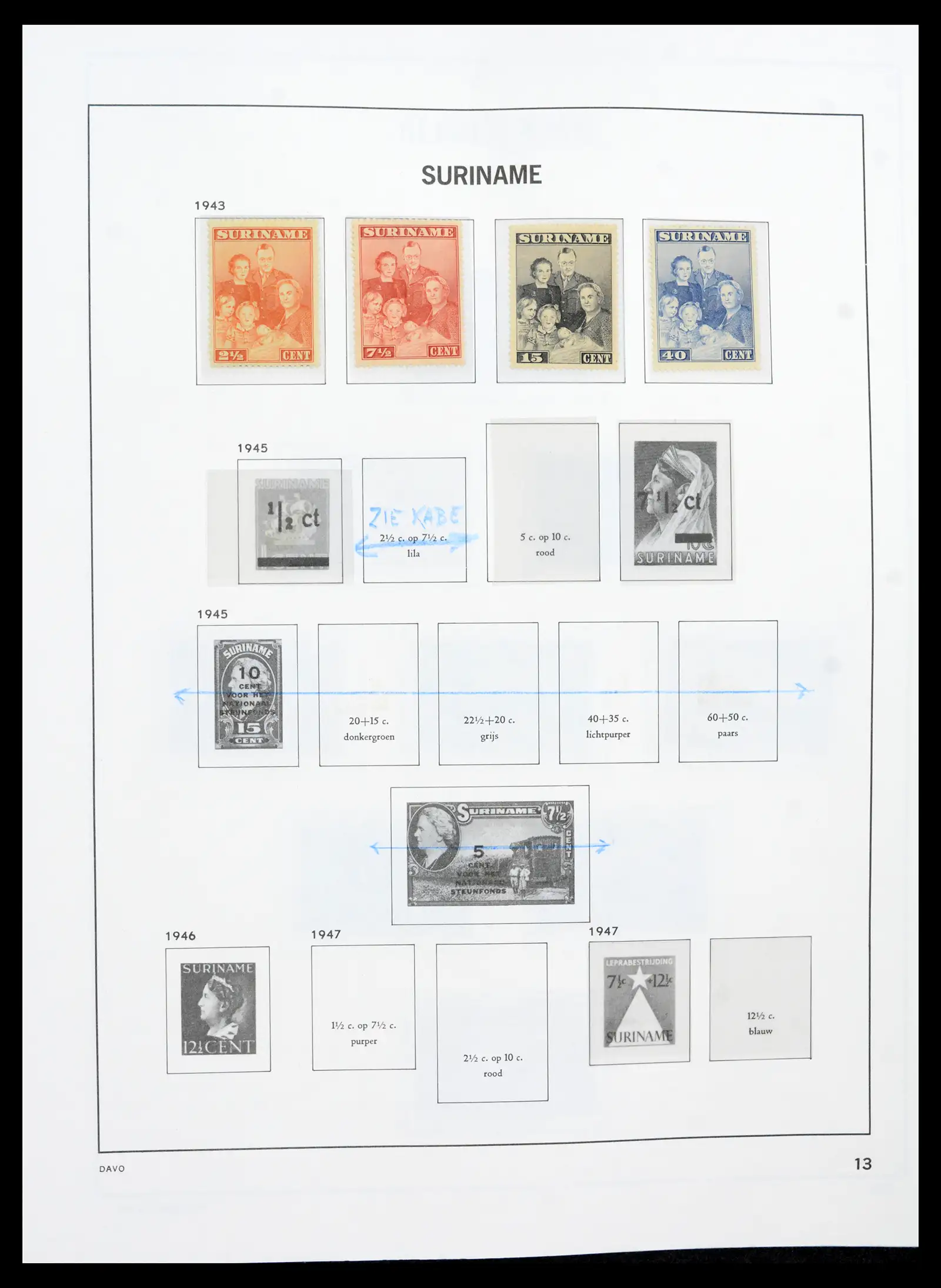 41751 0051 - Postzegelverzameling 41751 Overzee 1870-1975.