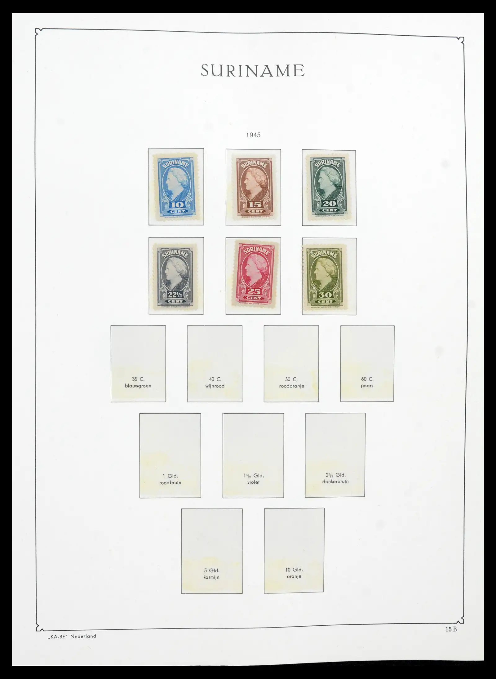 41751 0053 - Postzegelverzameling 41751 Overzee 1870-1975.