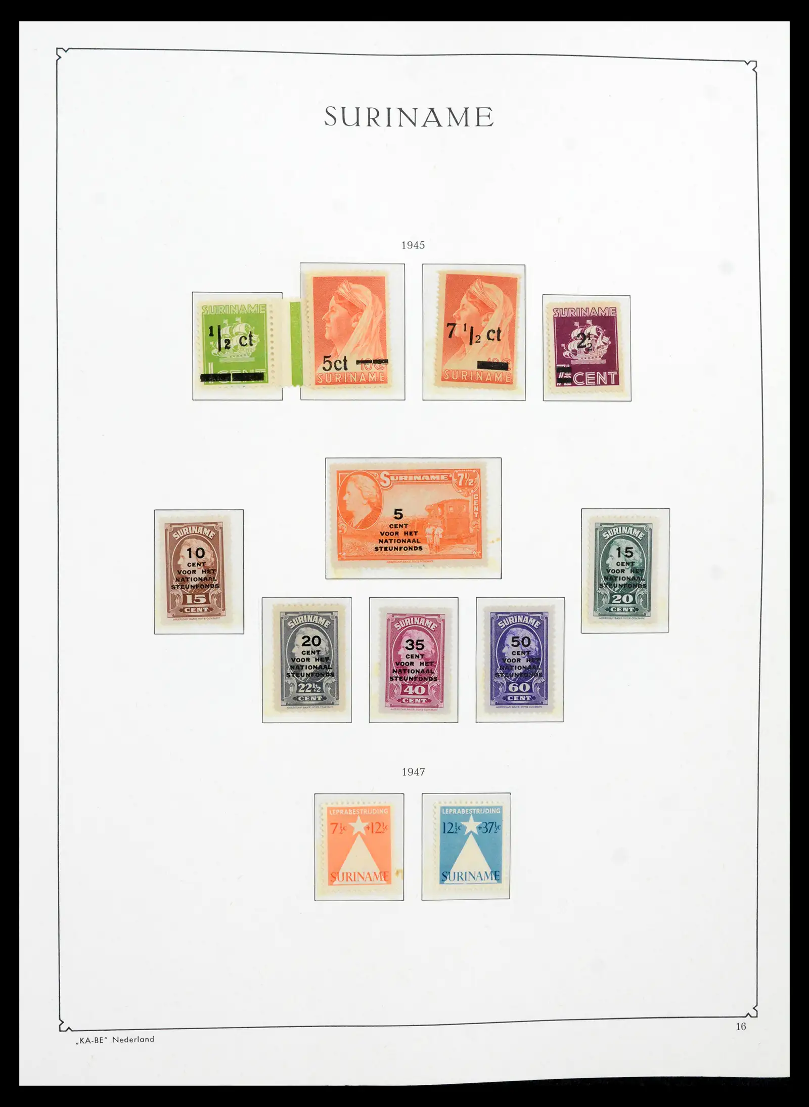 41751 0054 - Postzegelverzameling 41751 Overzee 1870-1975.