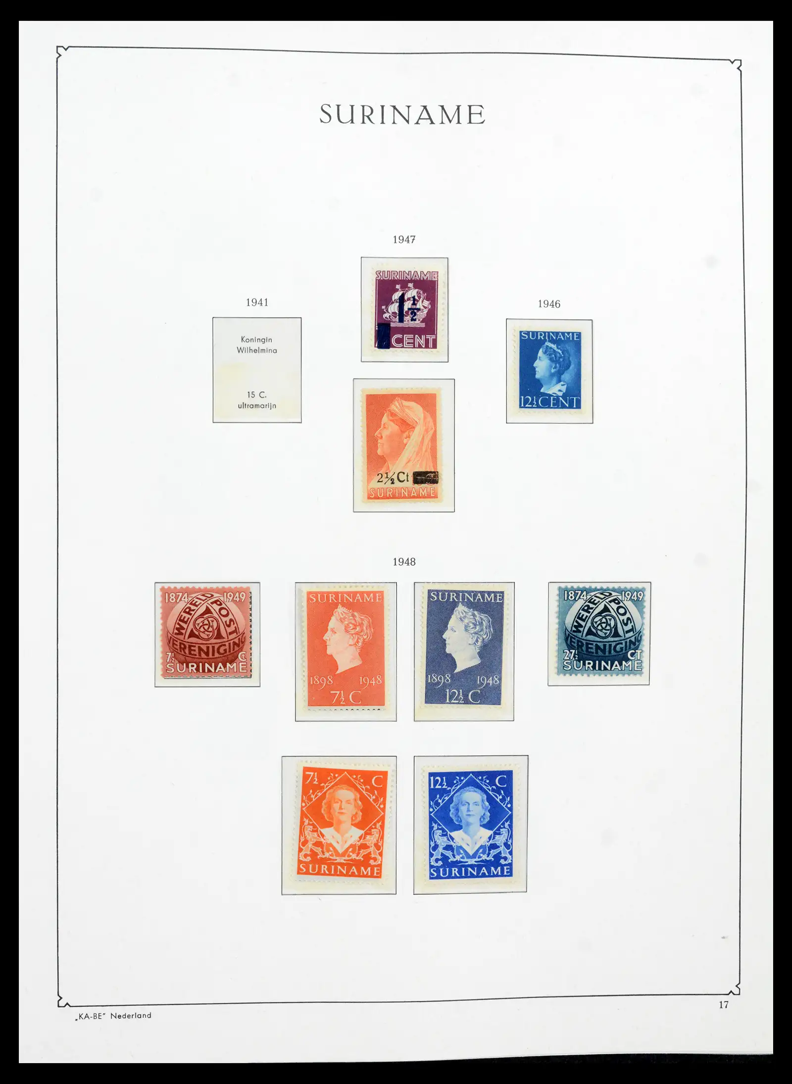 41751 0055 - Postzegelverzameling 41751 Overzee 1870-1975.