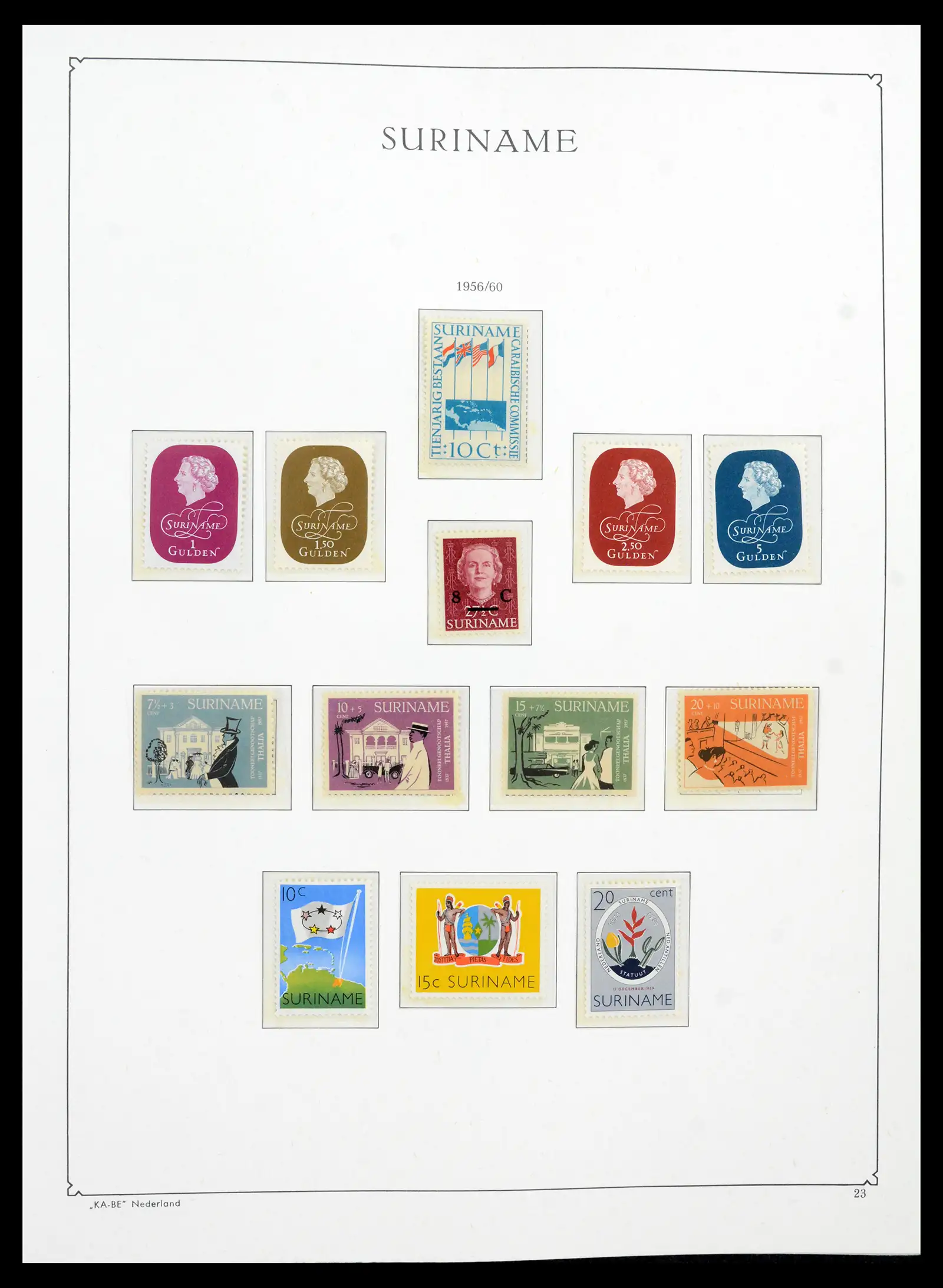41751 0061 - Postzegelverzameling 41751 Overzee 1870-1975.