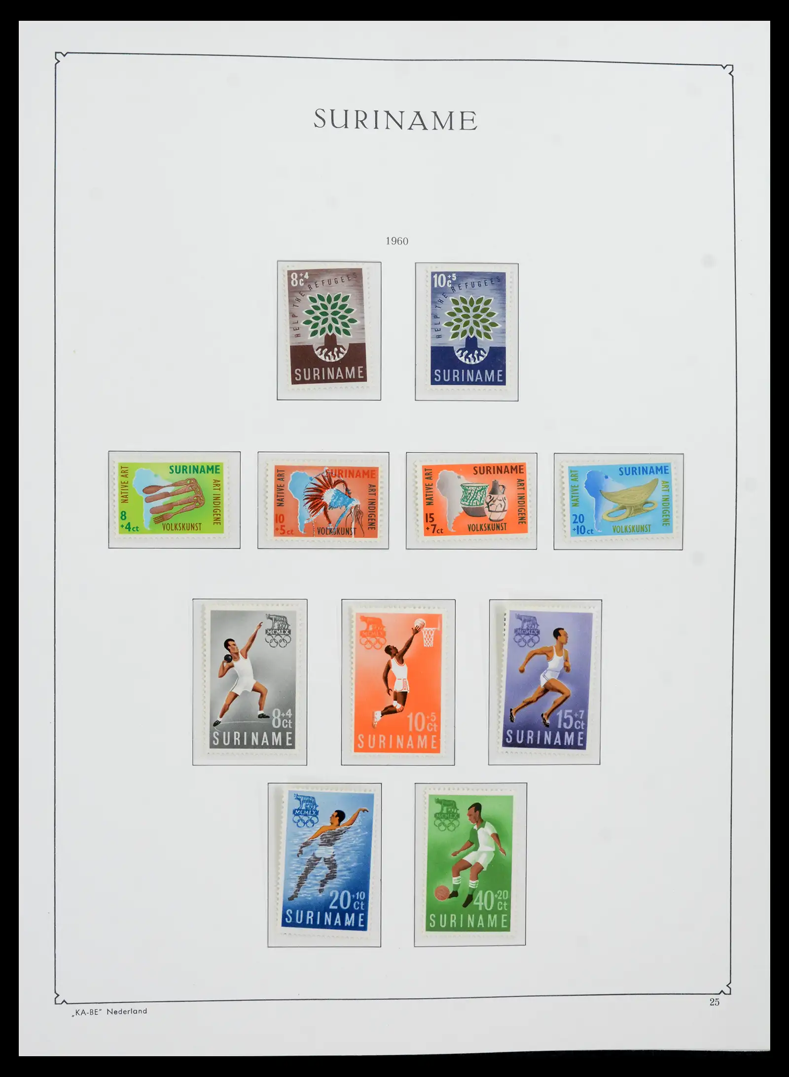 41751 0063 - Postzegelverzameling 41751 Overzee 1870-1975.