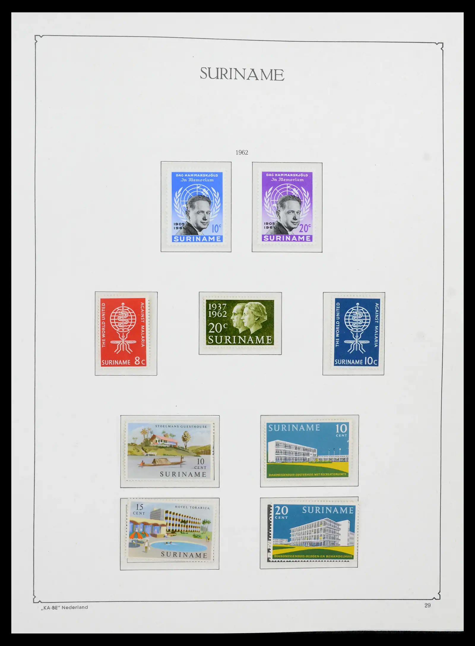 41751 0067 - Postzegelverzameling 41751 Overzee 1870-1975.