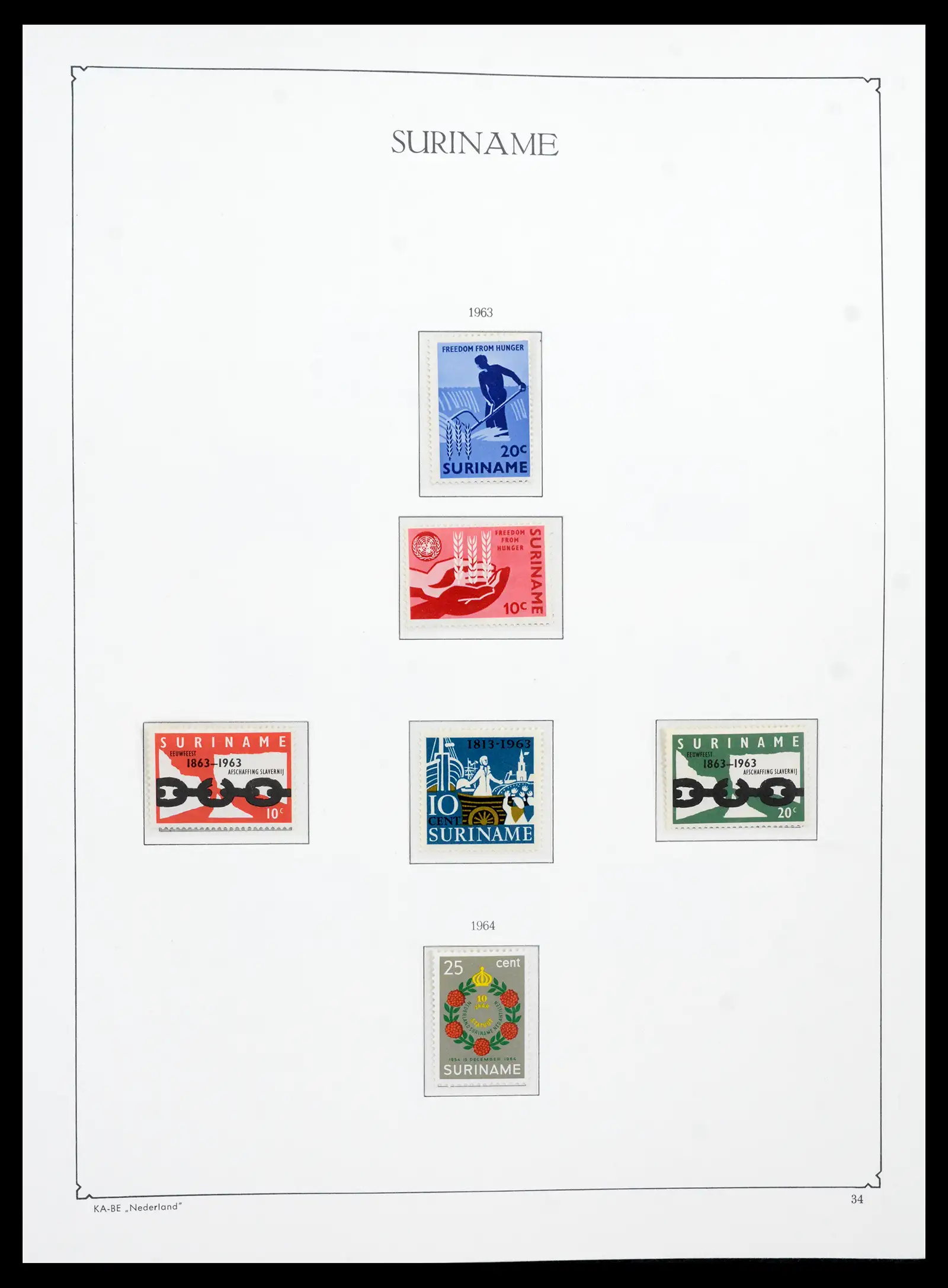 41751 0070 - Postzegelverzameling 41751 Overzee 1870-1975.