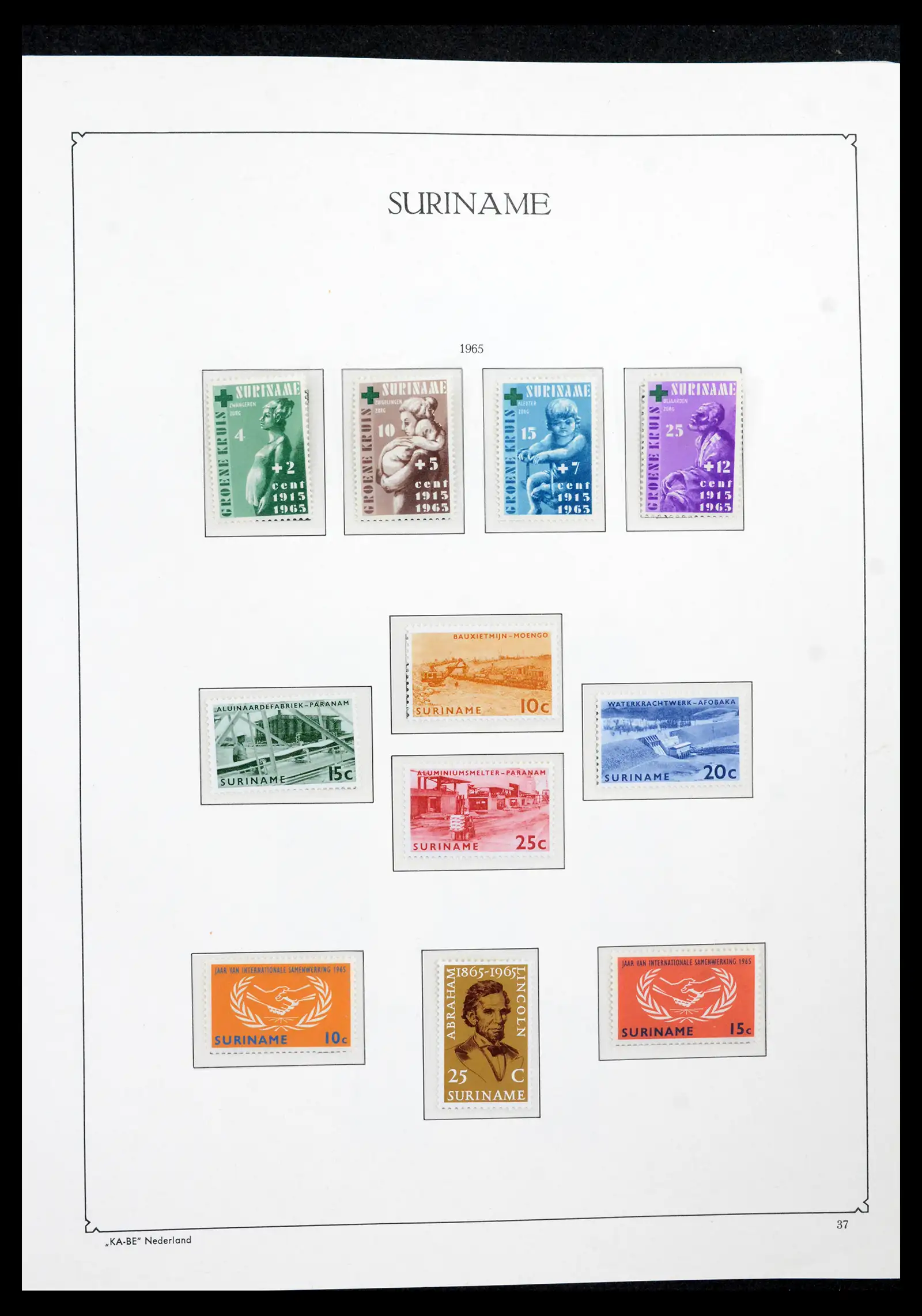 41751 0073 - Postzegelverzameling 41751 Overzee 1870-1975.