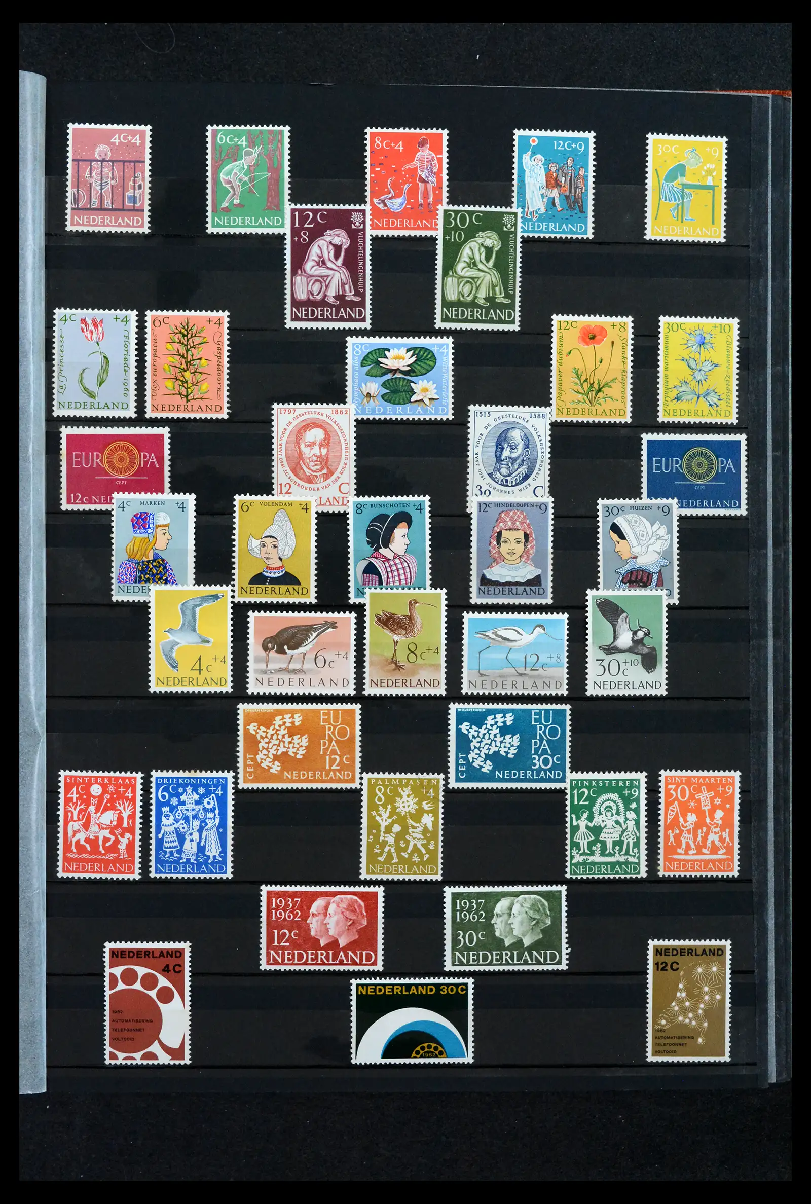 41752 0023 - Postzegelverzameling 41752 Nederland 1852-1980.