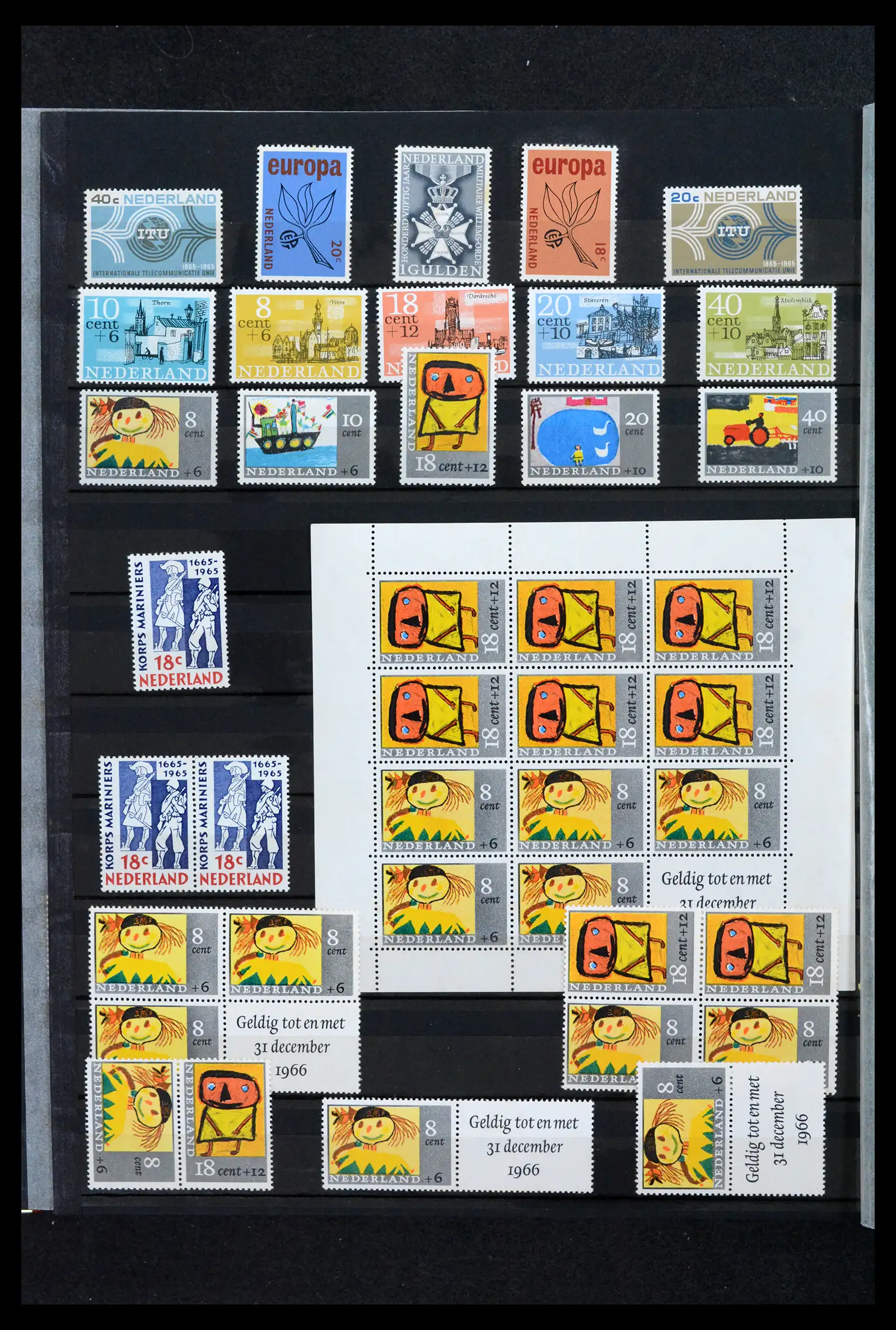 41752 0026 - Postzegelverzameling 41752 Nederland 1852-1980.