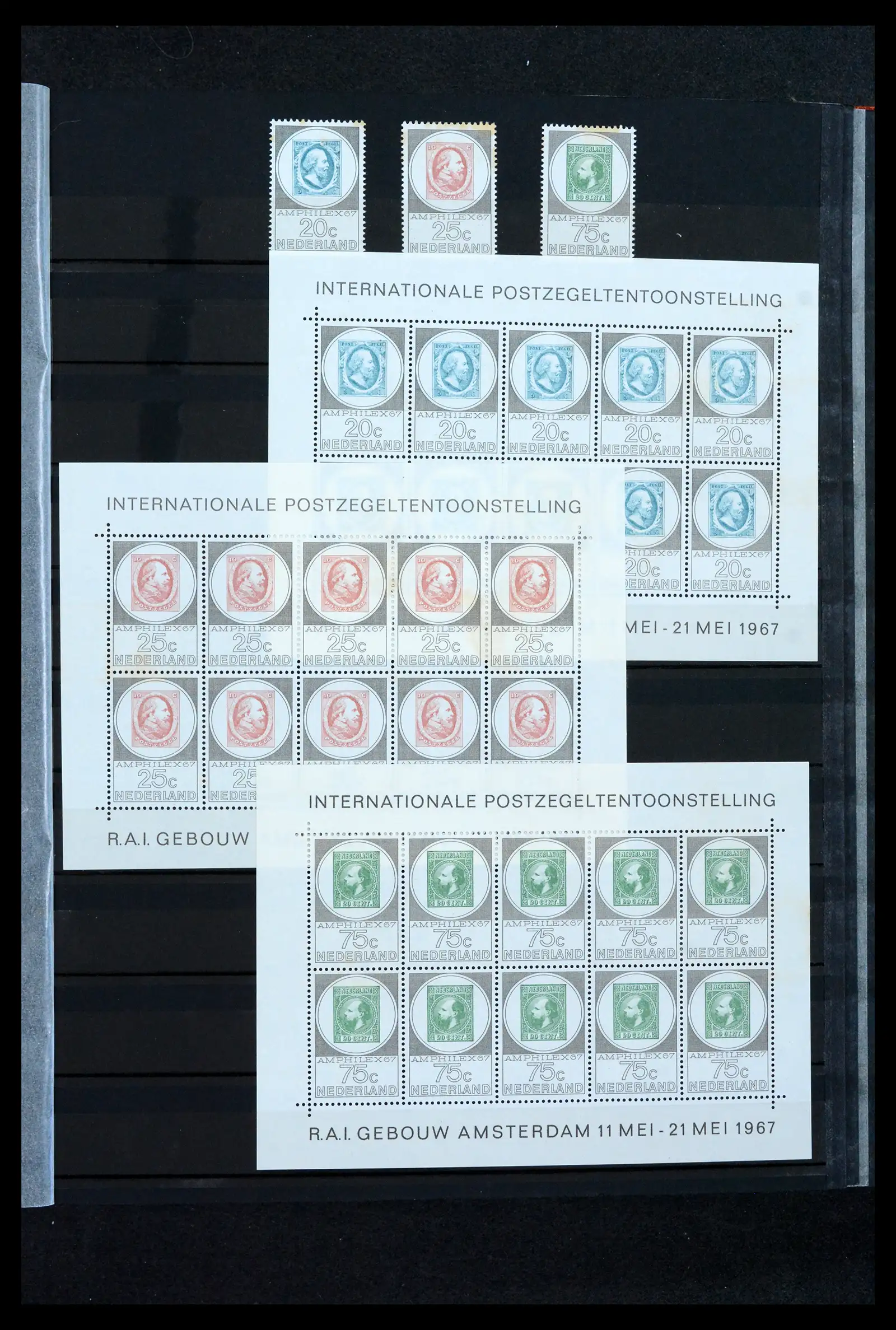 41752 0029 - Postzegelverzameling 41752 Nederland 1852-1980.