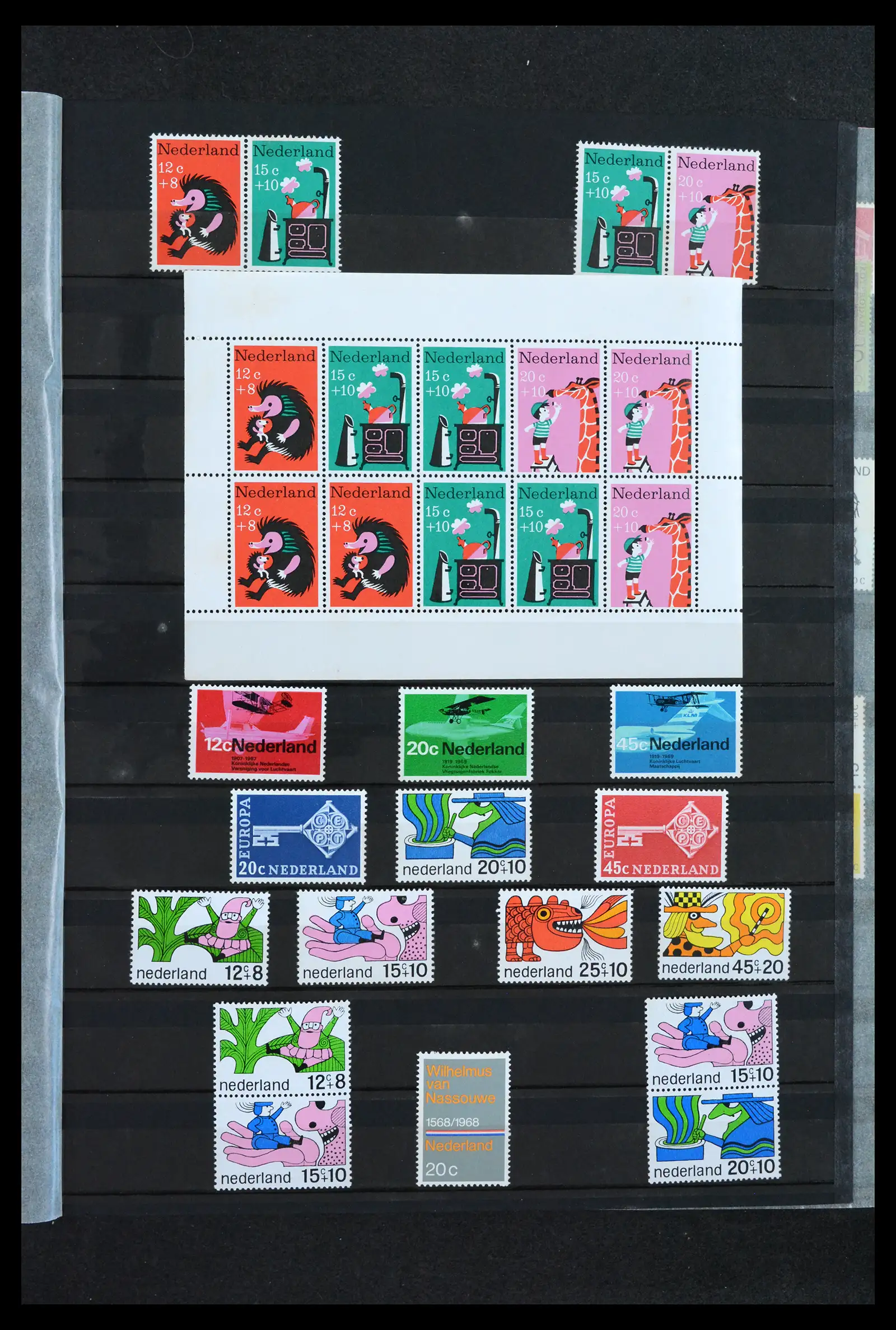 41752 0031 - Postzegelverzameling 41752 Nederland 1852-1980.