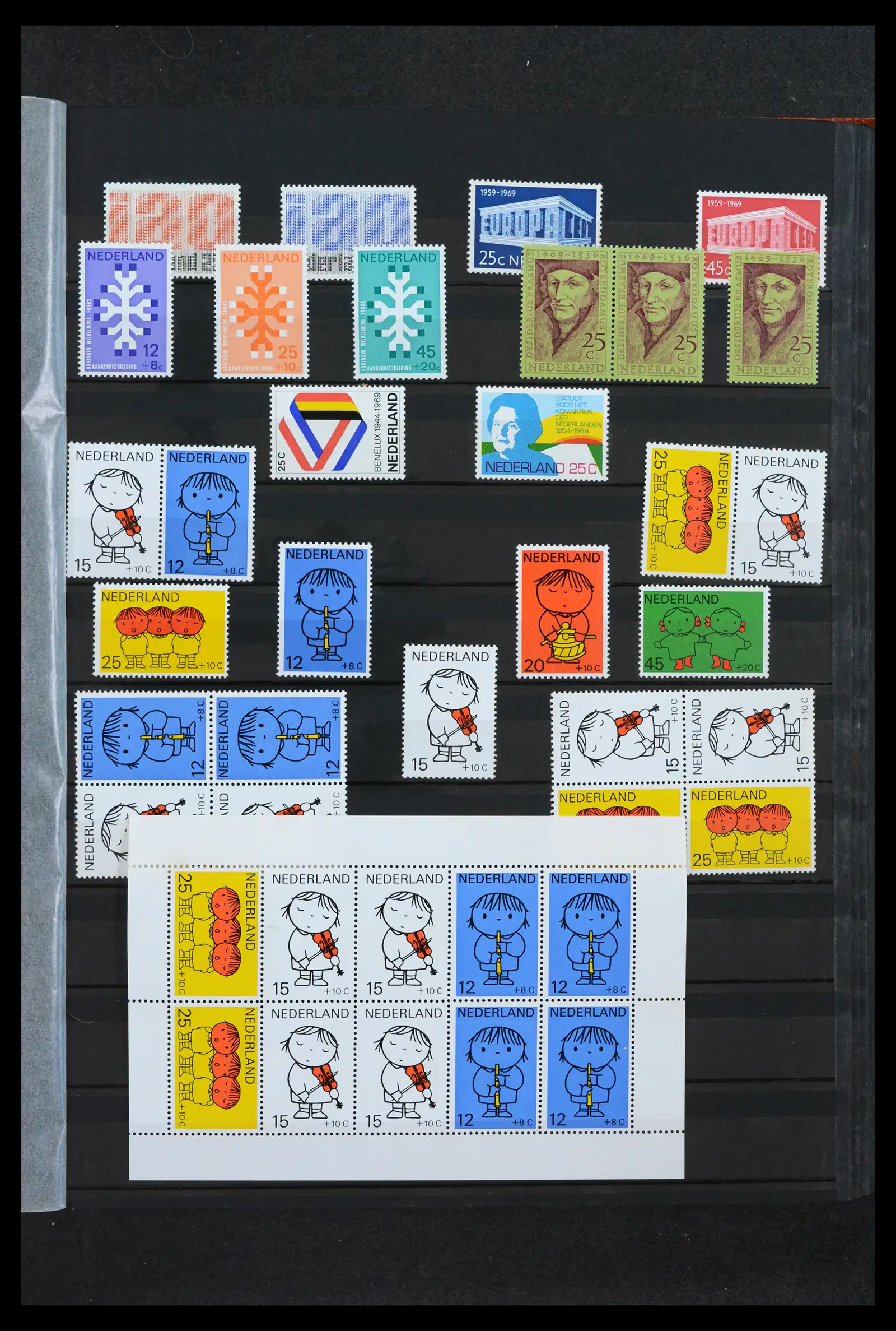41752 0033 - Postzegelverzameling 41752 Nederland 1852-1980.