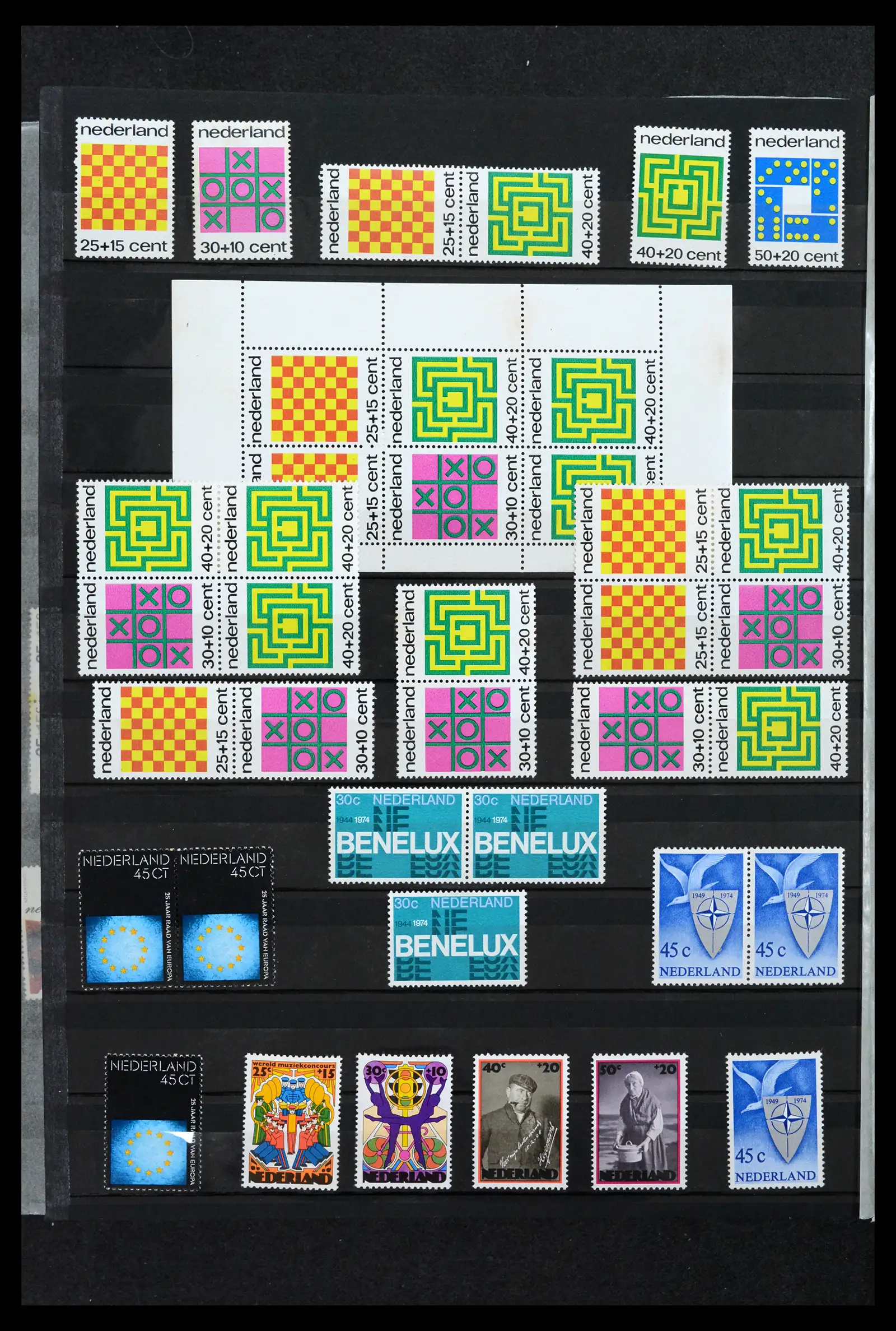 41752 0042 - Postzegelverzameling 41752 Nederland 1852-1980.