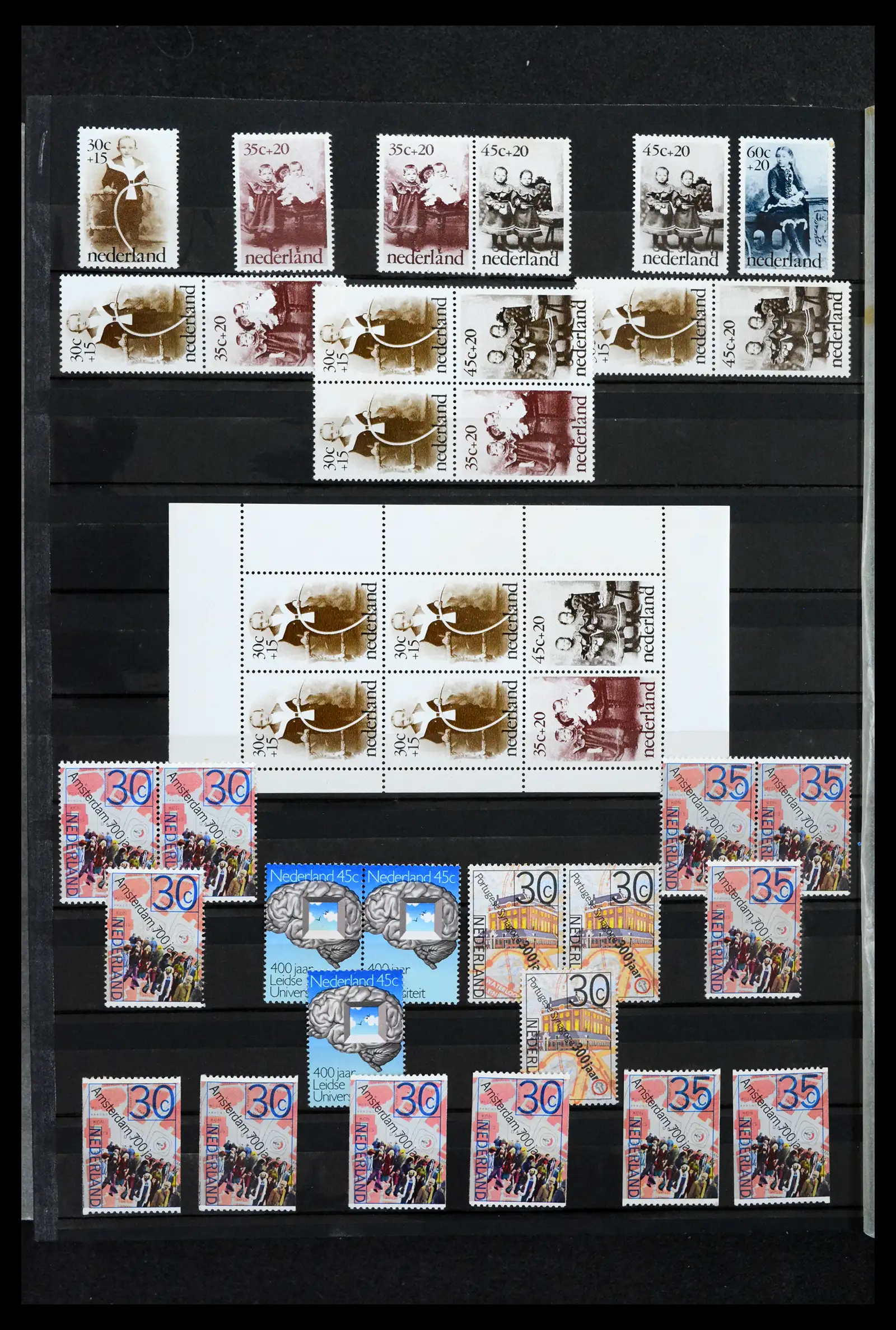 41752 0044 - Postzegelverzameling 41752 Nederland 1852-1980.