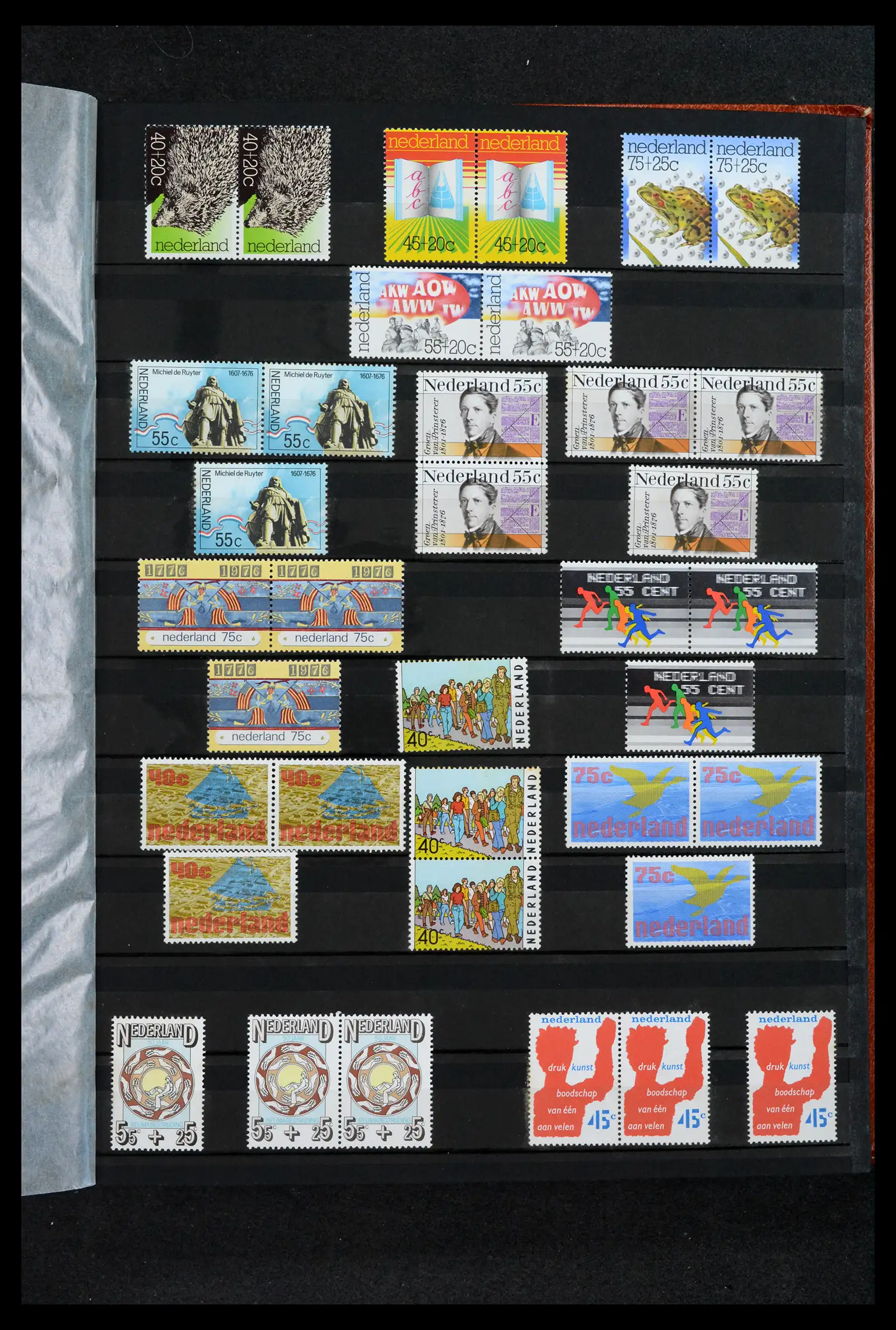41752 0047 - Postzegelverzameling 41752 Nederland 1852-1980.