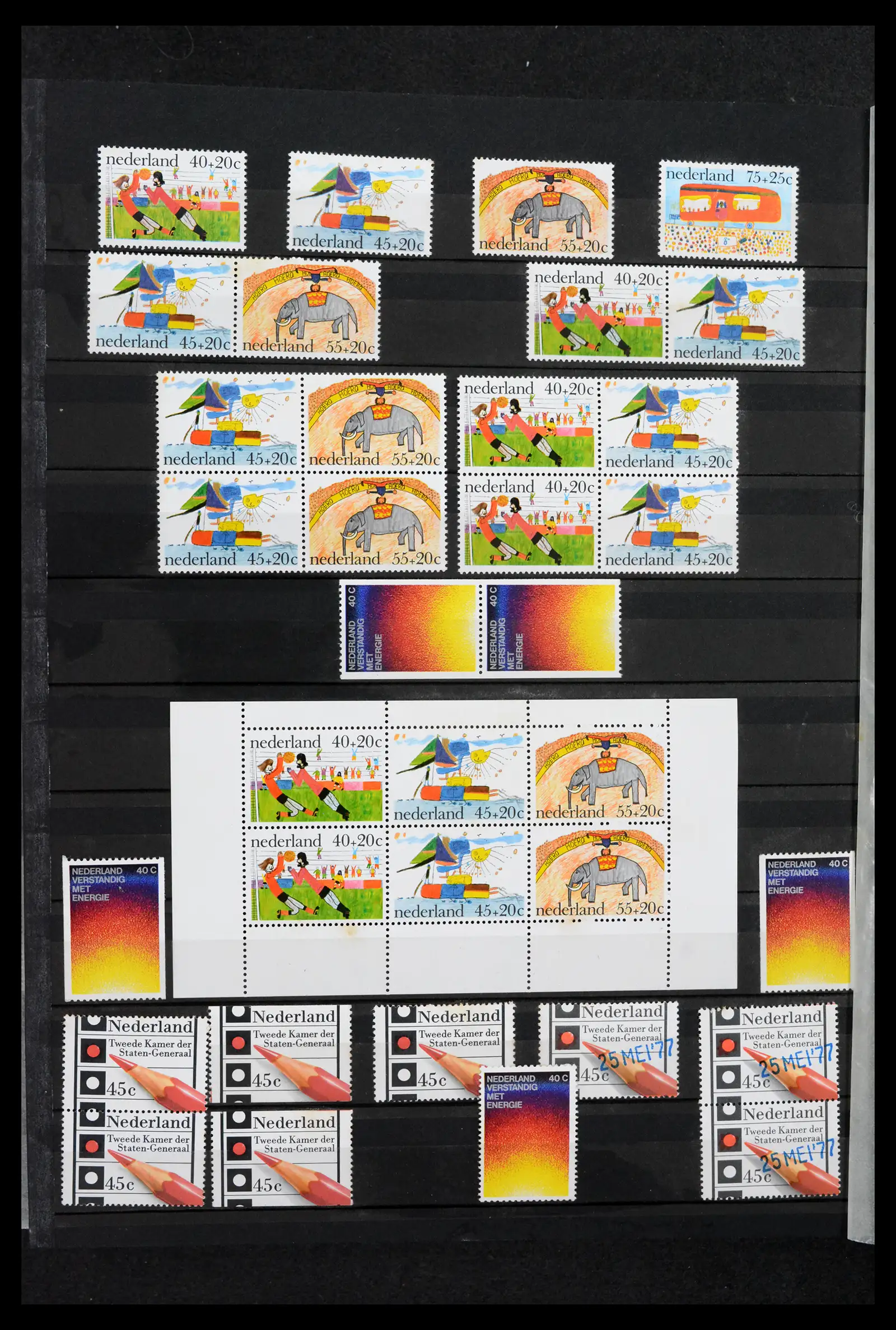 41752 0050 - Postzegelverzameling 41752 Nederland 1852-1980.