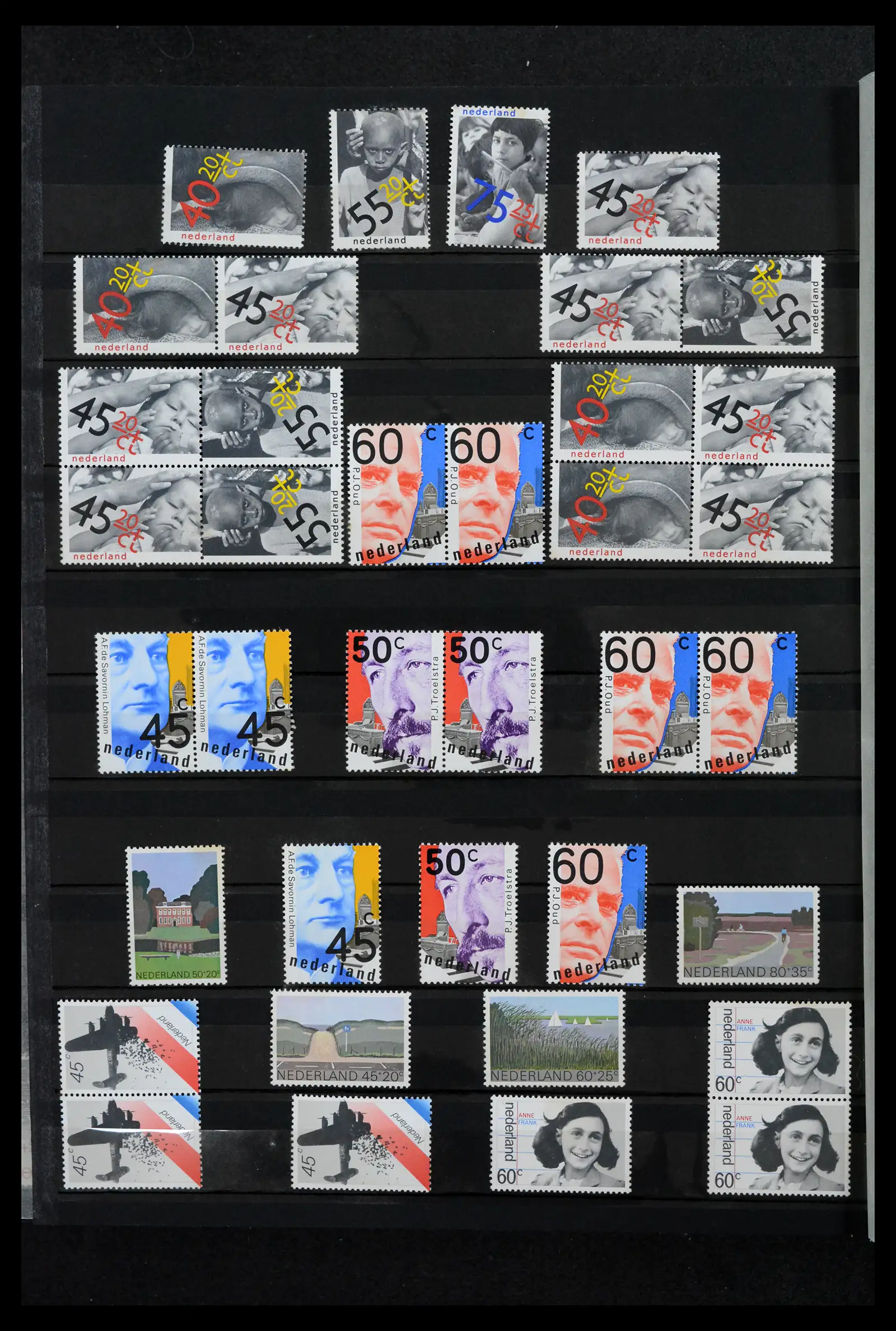 41752 0058 - Postzegelverzameling 41752 Nederland 1852-1980.
