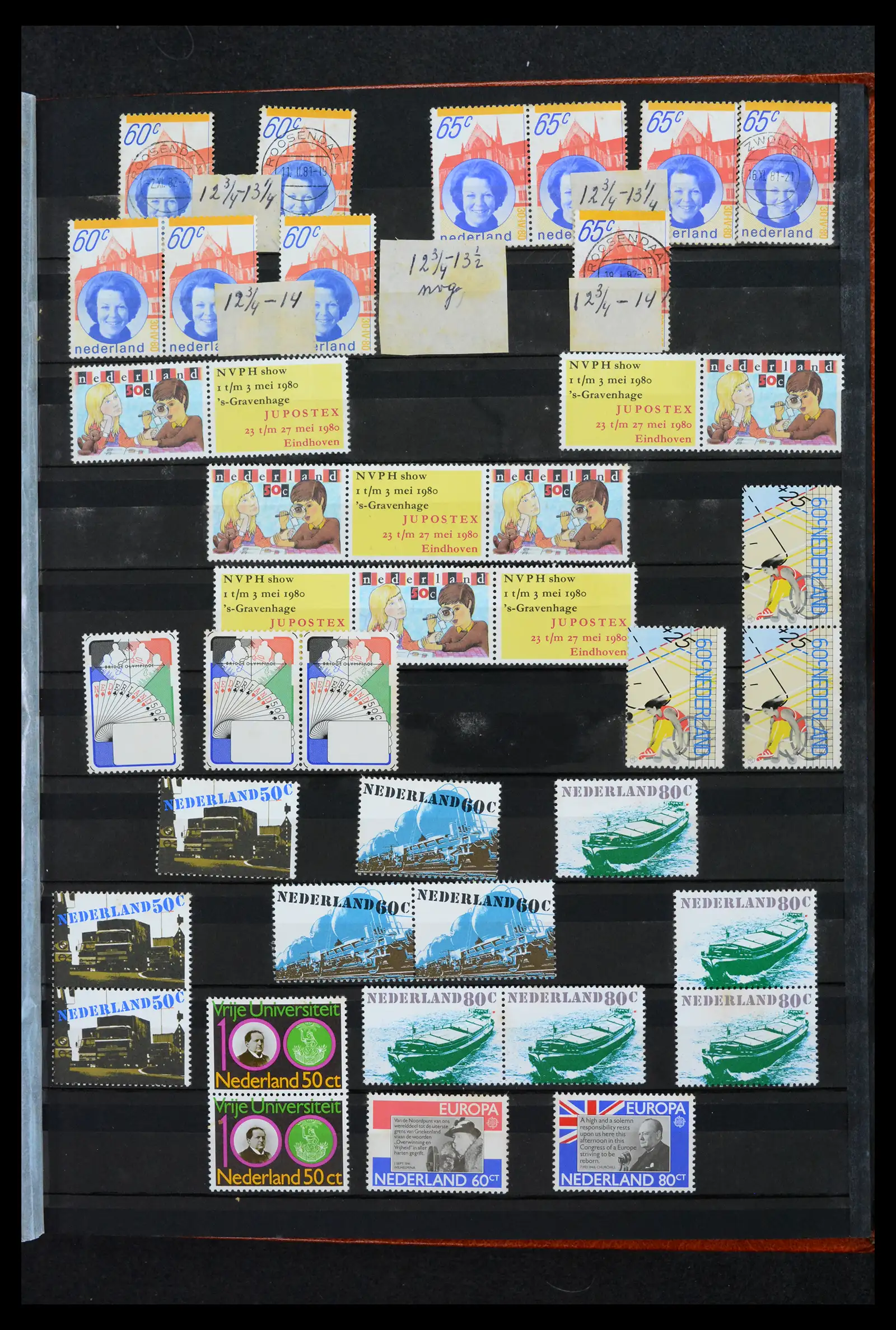 41752 0059 - Postzegelverzameling 41752 Nederland 1852-1980.