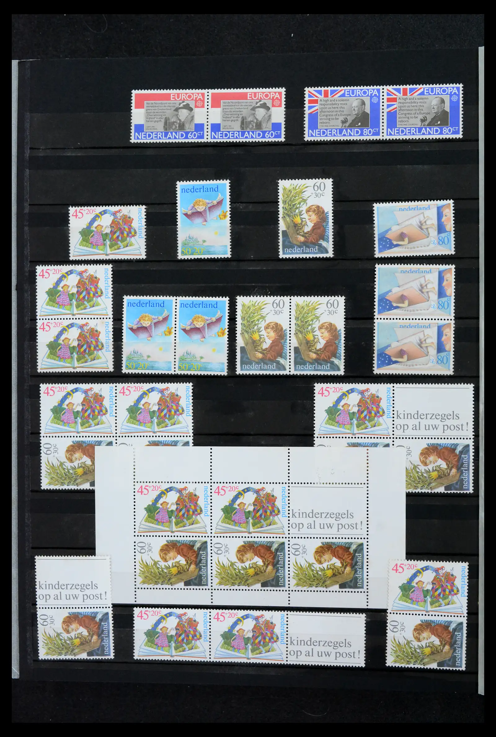 41752 0060 - Postzegelverzameling 41752 Nederland 1852-1980.