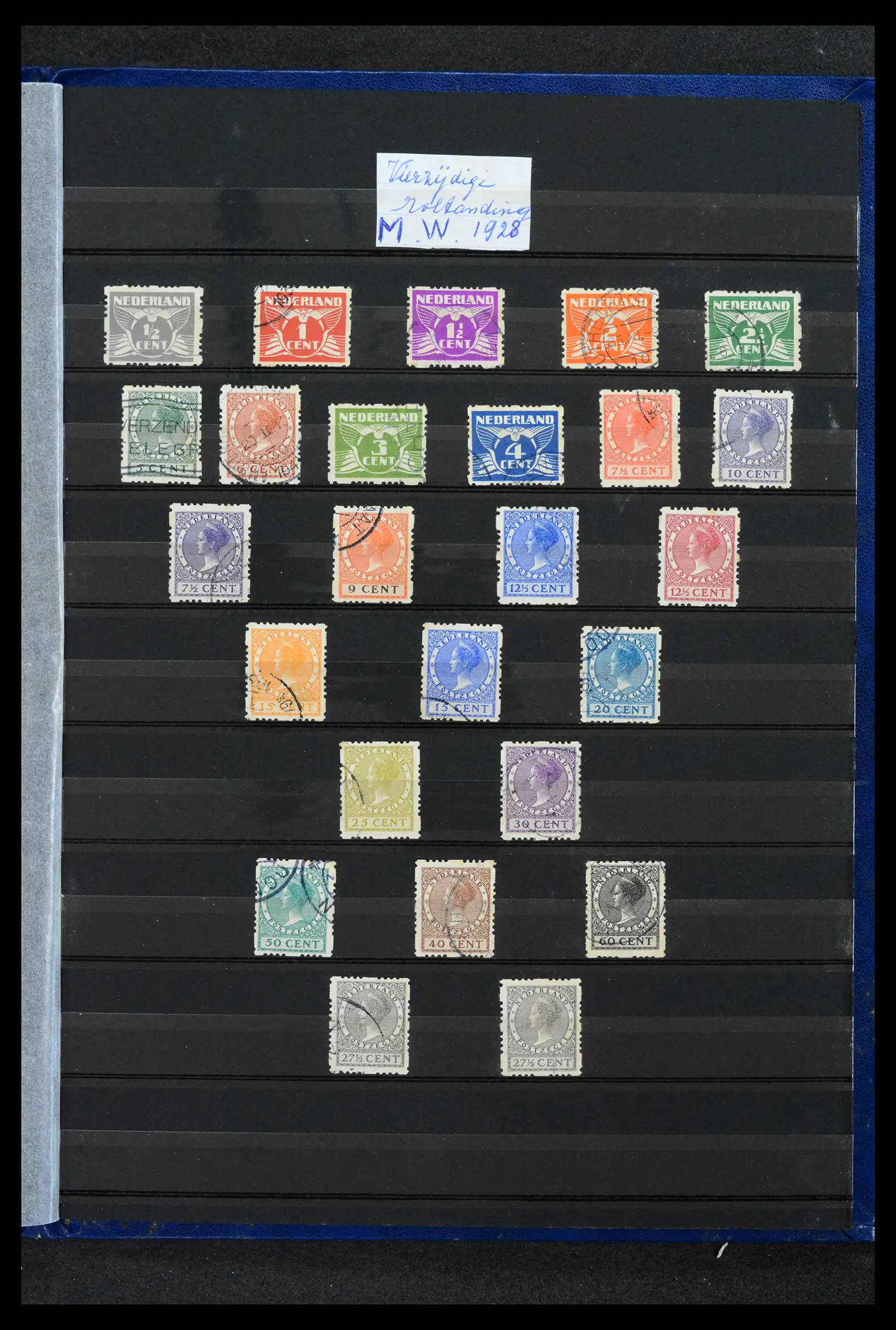 41752 0063 - Postzegelverzameling 41752 Nederland 1852-1980.