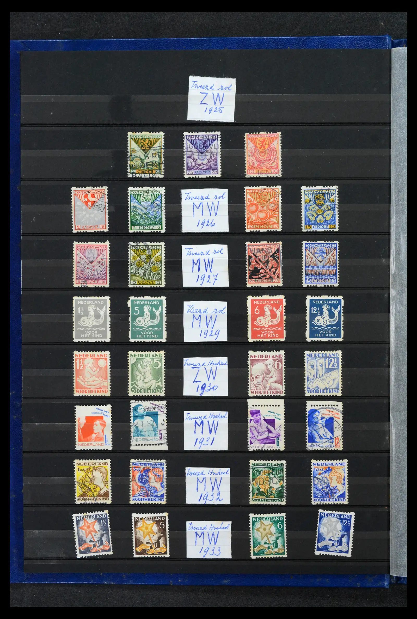 41752 0064 - Postzegelverzameling 41752 Nederland 1852-1980.