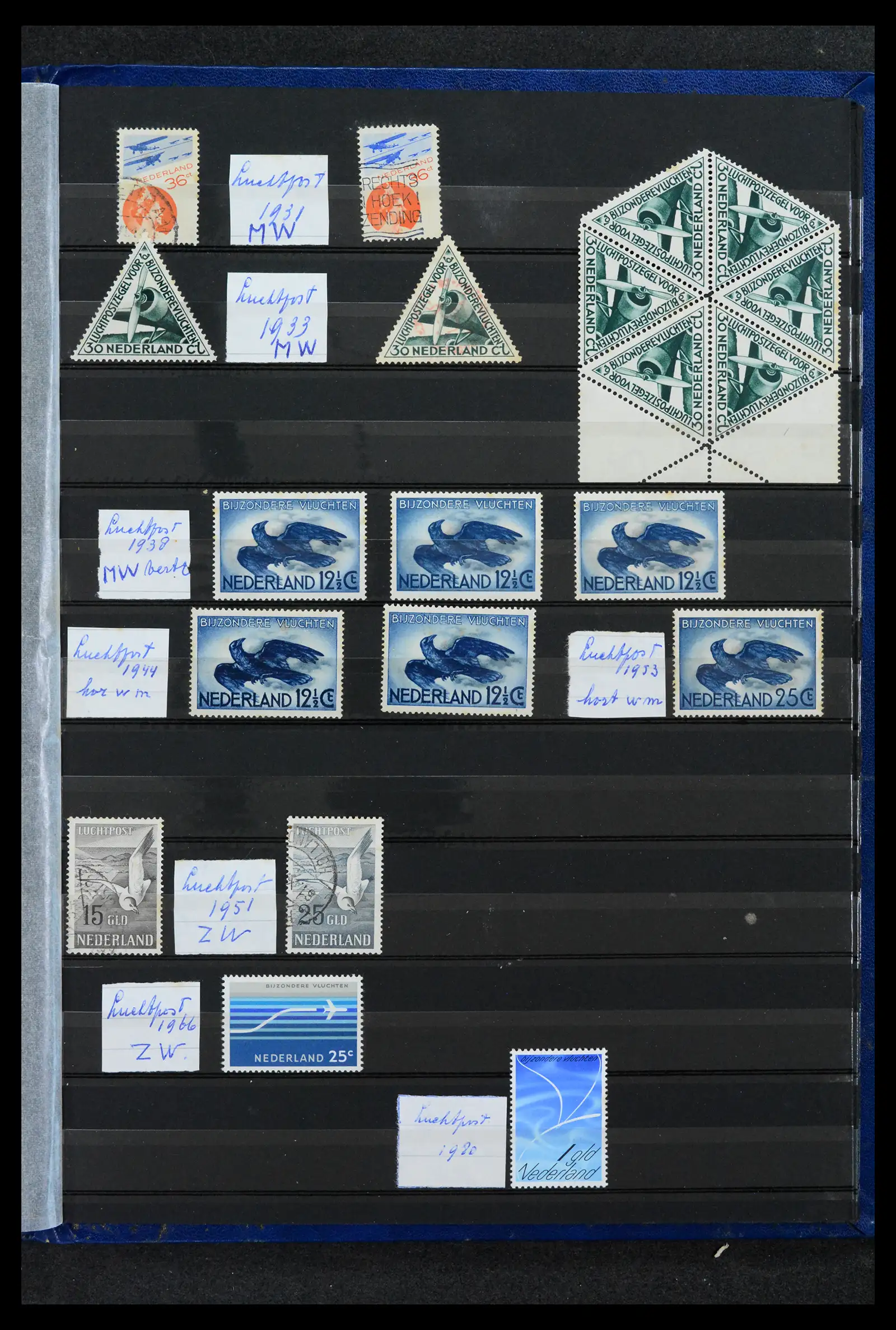 41752 0067 - Postzegelverzameling 41752 Nederland 1852-1980.