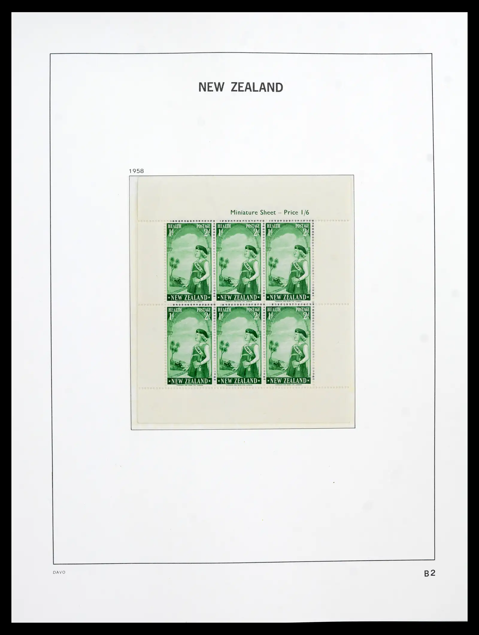 41753 0029 - Postzegelverzameling 41753 Nieuw-Zeeland 1874-1995.