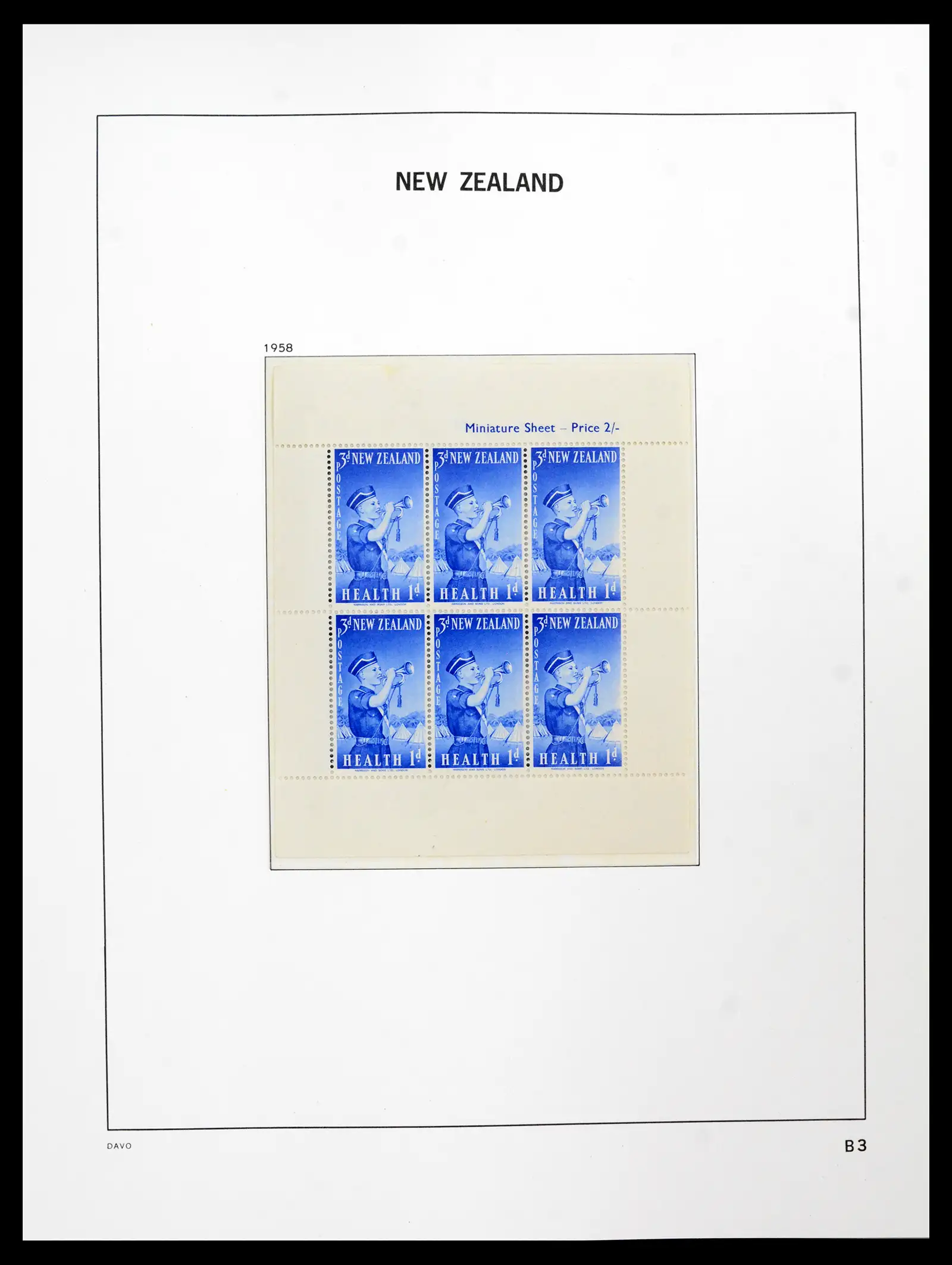 41753 0030 - Postzegelverzameling 41753 Nieuw-Zeeland 1874-1995.